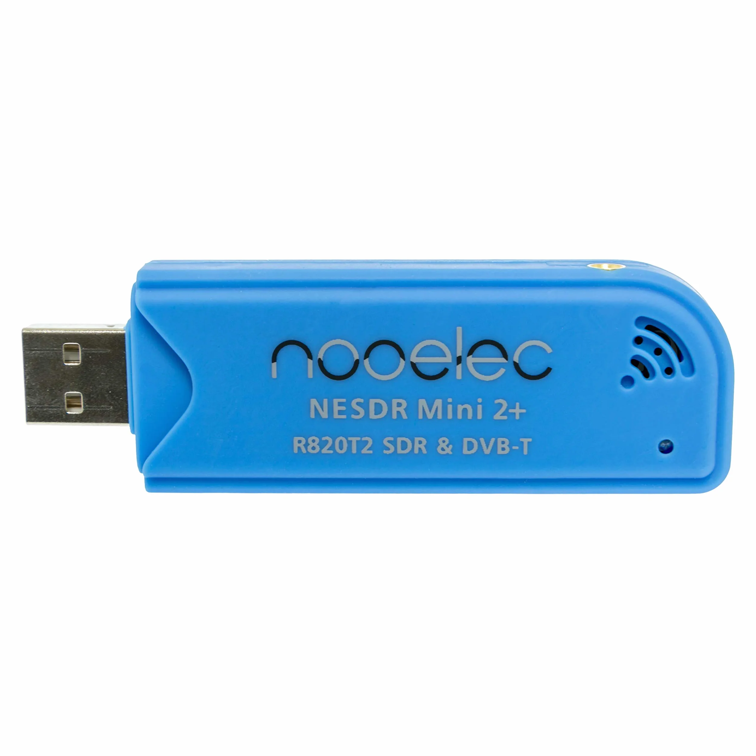 Nooelec NESDR Mini 2+ 0.5PPM TCXO RTL-SDR y ADS-B Juego de Receptor USB con Antena, Montaje y Adaptador SMA Hembra. Sintonizador RTL2832U y R820T2. Radio definida por Software de bajo Costo