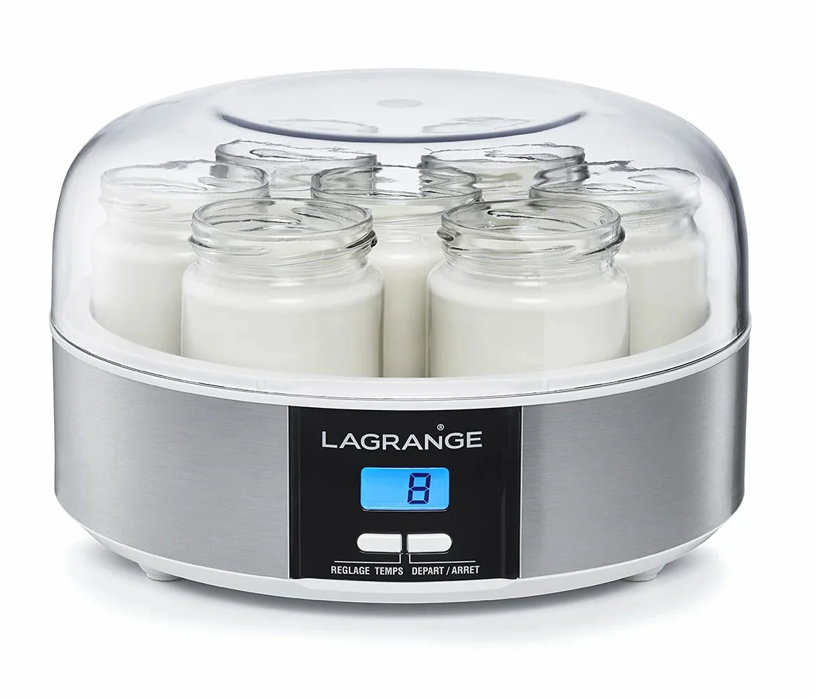 Lagrange 439101 Yogurtera 7 envases Fabricante de Yogur marrón