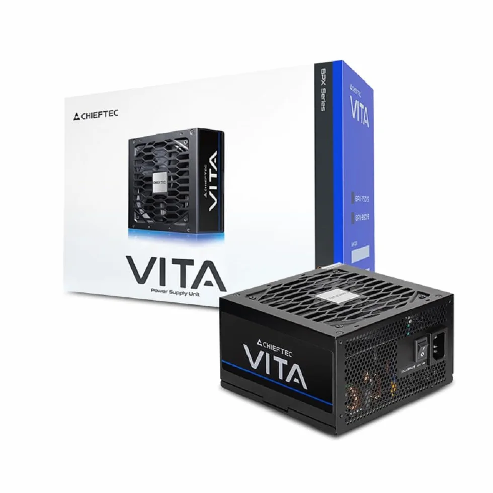 Chieftec Vita 750W 80+Bronze Retail - PC/Servidor - 12,5 min Unidad de Fuente de alimentación 20+4 Pin ATX PS/2