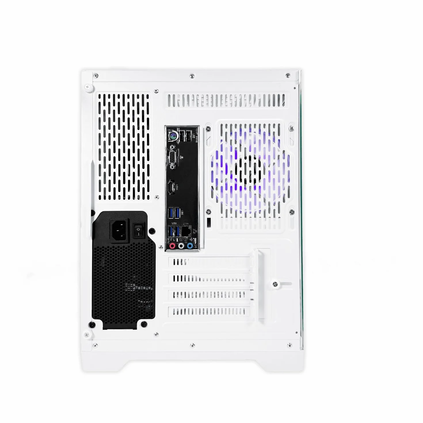 NitroPC - PC Gaming Avanzado (AMD Ryzen 5 3400G 4/8 4.2GHz, RX Vega 11, RAM 16GB, 480GB SSD, Windows 11 Pro, WiFi) Ordenador de sobremesa, PC Gamer (Blanco)