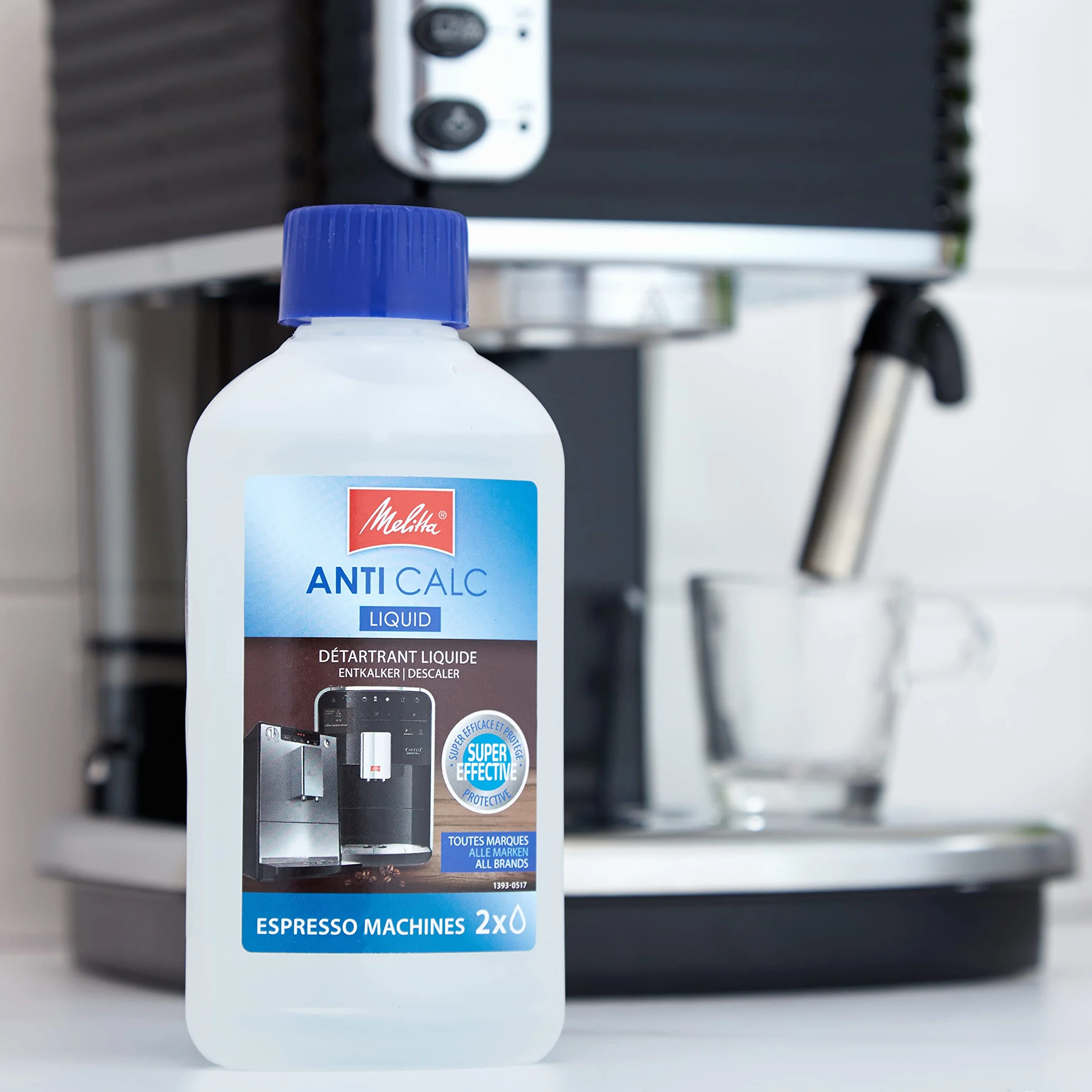 Melitta Anti Descalcificador Líquido ANTI CALC para Cafeteras Automáticas 250 ml