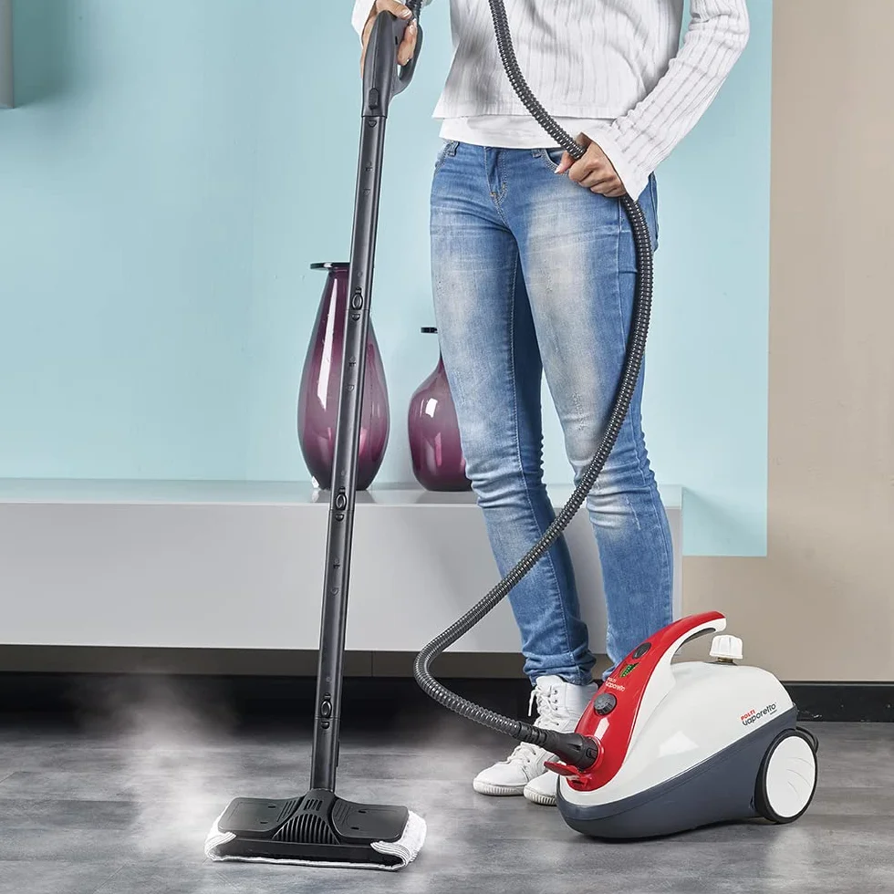 Polti Vaporetto Smart 30_R Limpiador a Vapor 3 Bar 85 g/min 12 Accesorios Depósito 1,6 L Blanco/Rojo