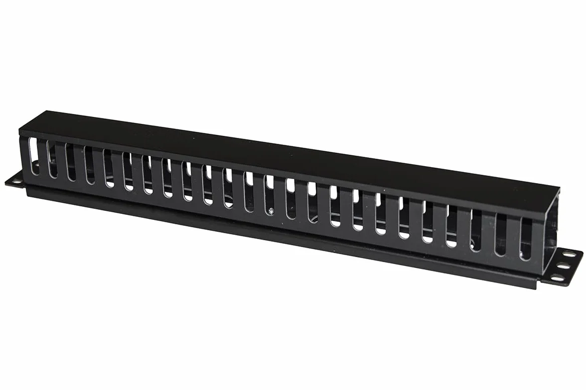 Link Panel pasacables 1 Unidad de Jaula para Rack con Tapa Deslizante 25 Ranuras