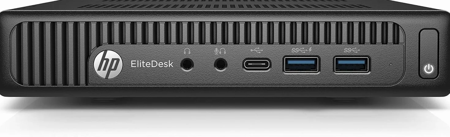 HP EliteDesk 800 G2 Mini PC de Escritorio, Intel Core i5-6500T, 8 GB de RAM, SSD de 256 GB, sin Teclado ni ratón, Wi-Fi, Bluetooth, Windows 11 Pro (Reacondicionado)