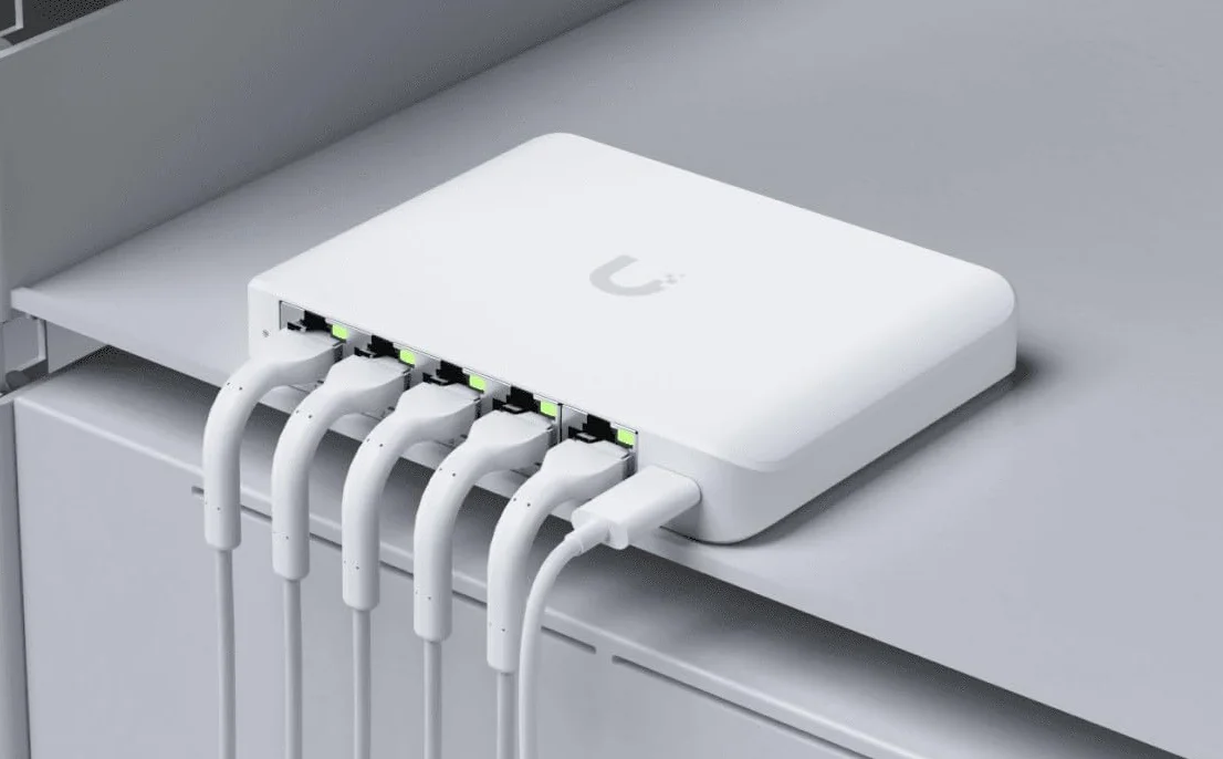 Ubiquiti Unifi Usw Flex 2.5g Compact 8 Port Switch - UsW-FleX-2.5G-8 - Eu Psu