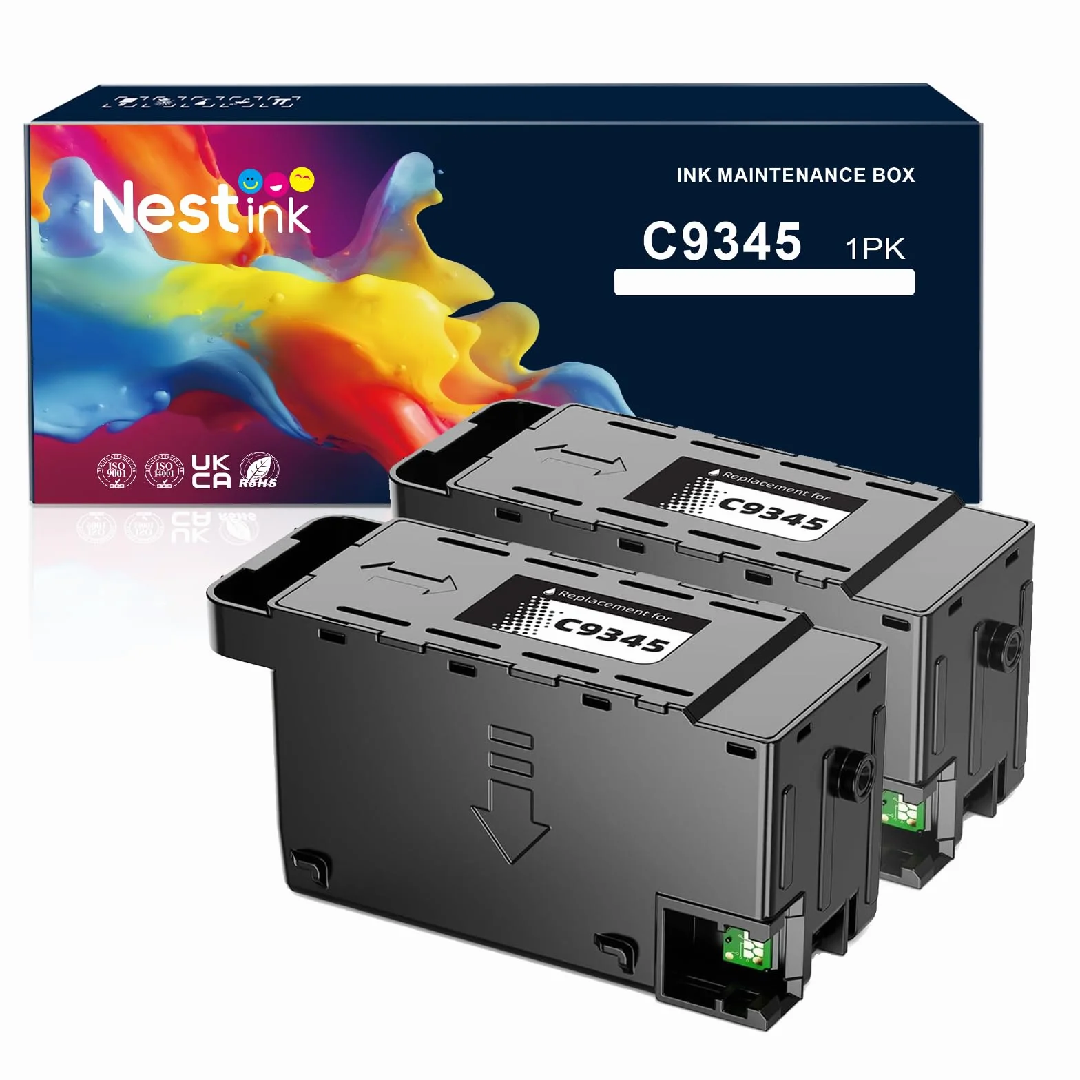 PXMB9/C9345 (C12C934591) Caja de mantenimiento compatible con epson ecotank et-8550 et 8550 et-8500 et 8500 ET-5800 ET-5850 ET-16150 ET-16600 ET-16650 ET 18100 ET-5880 ET-16680 ET-M16680 (2