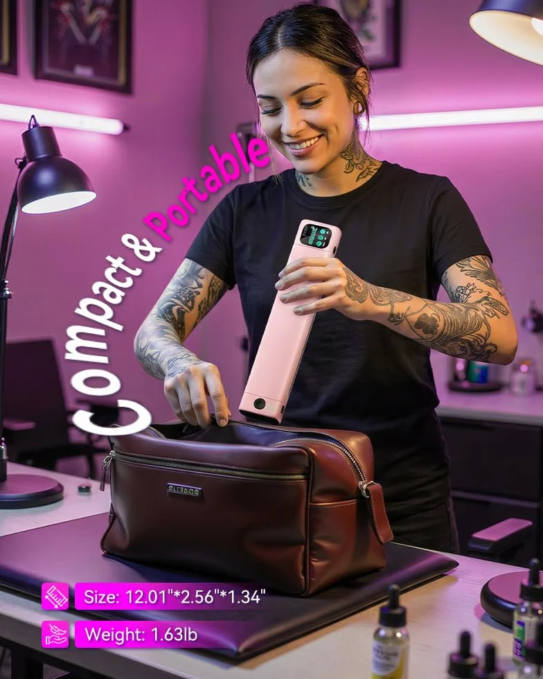 Phomemo M08F Plus AI Termocopiadora Tattoo con Pantalla Táctil - Impresora Termica Tattoo por Transferencia Térmica para Artistas con con diseño IA, Incluye 10 Hojas de Papel de Transferencia