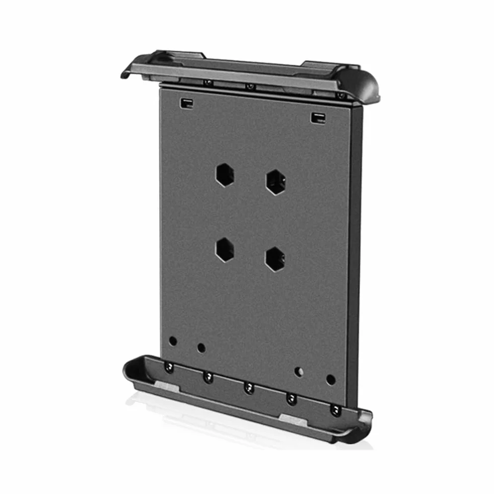Terminal de datos para tablet con clip trasero para motocicleta, soporte GPS apto para tabletas de 7 a 8 pulgadas