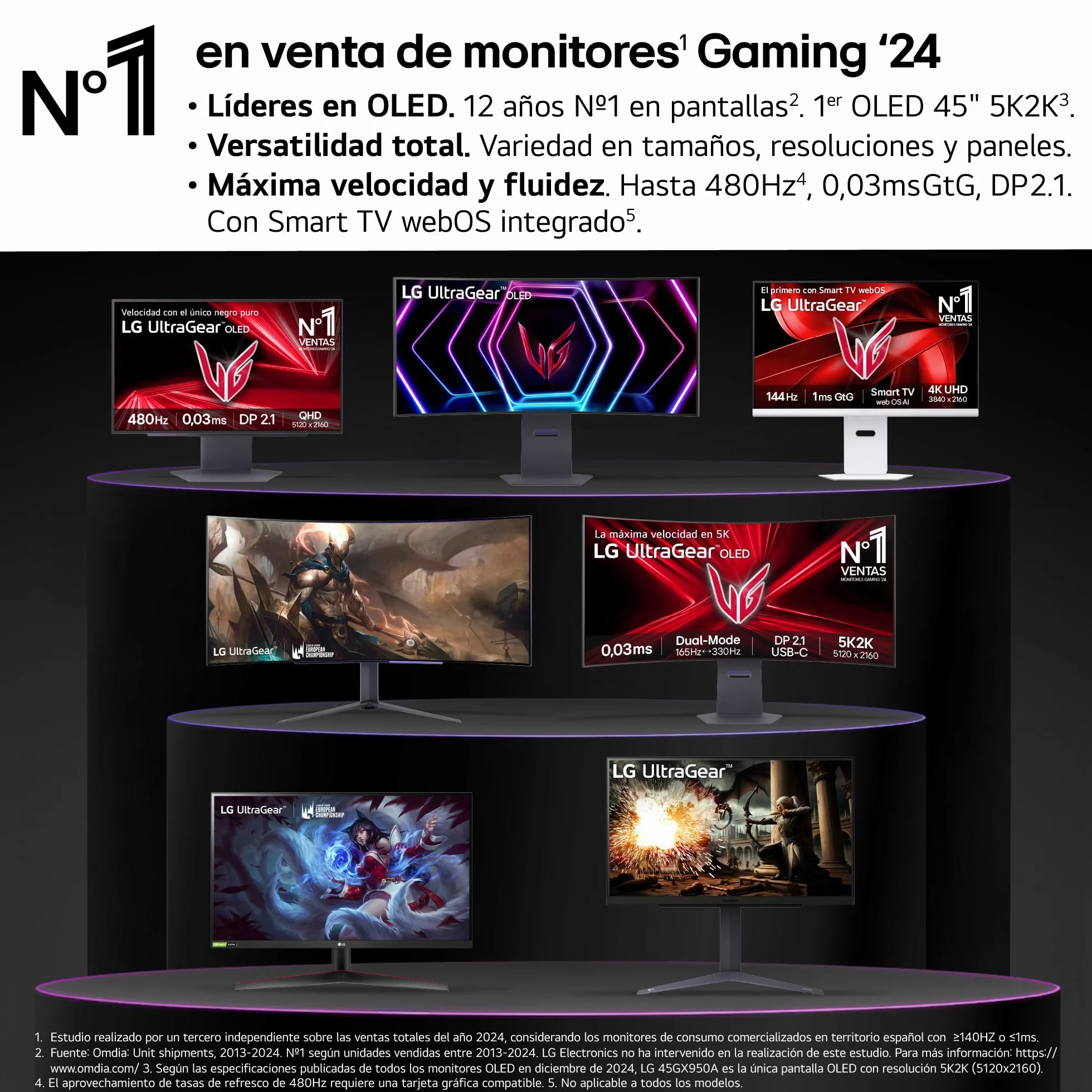 Monitor Gaming LG Ultragear OLED 32" 4K 165Hz 0.03ms G-Sync FreeSync Premium Pro