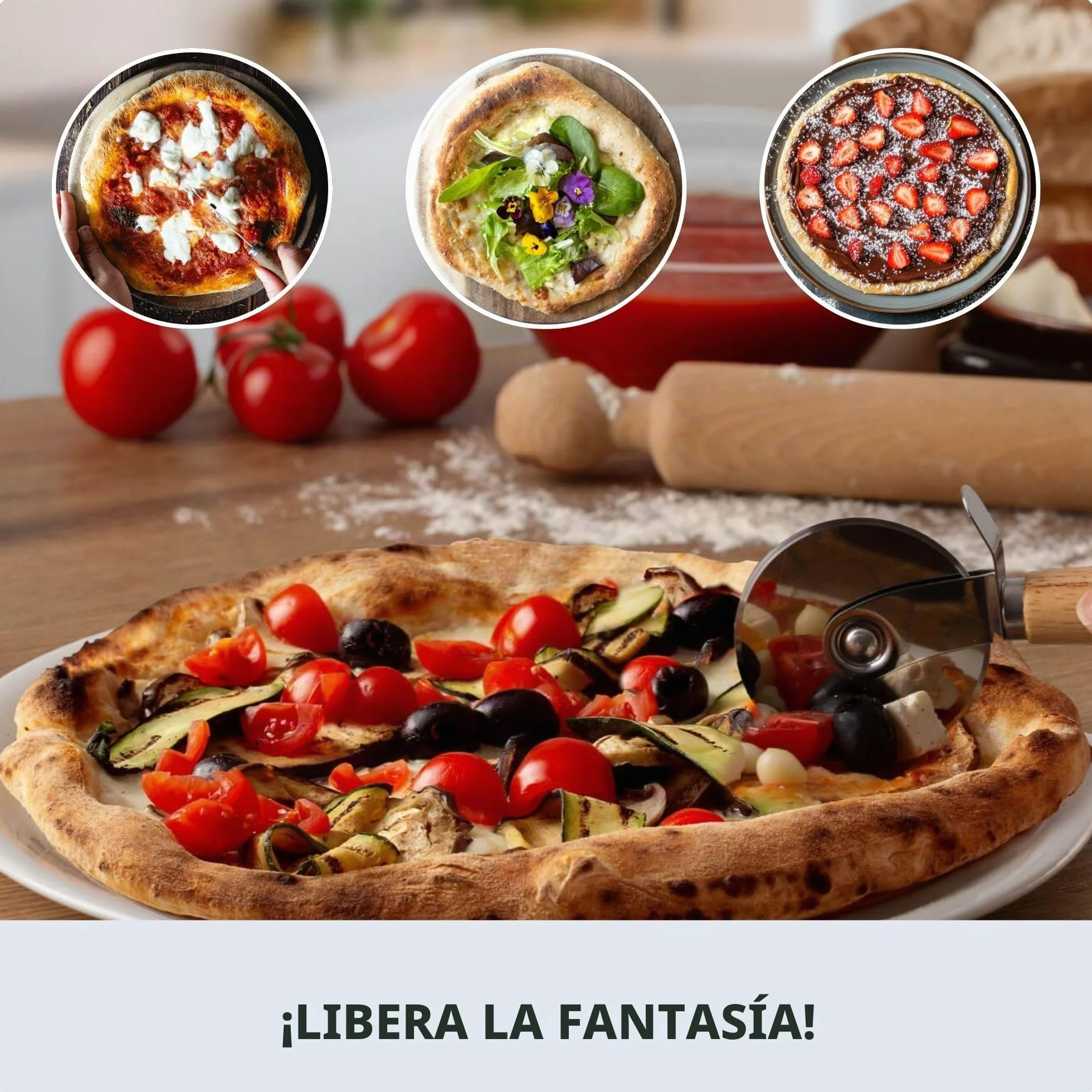 Ariete 3901 Da Gennaro Horno para pizza 2200 W 430 °C piedra refractaria rojo