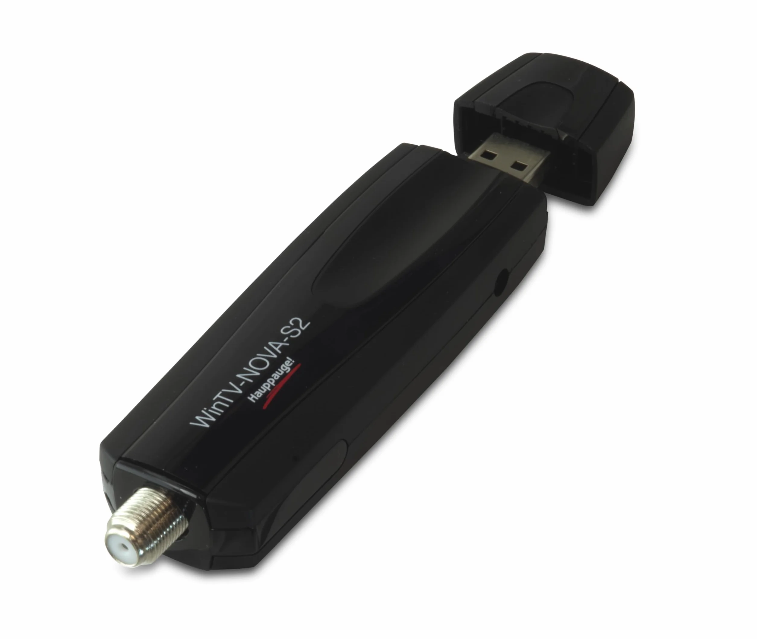 Hauppauge WinTV-Nova-S2 01676 Sintonizador de TV USB HD, televisión satelital digital DVB-S2 y DVB-S para computadora portátil o PC