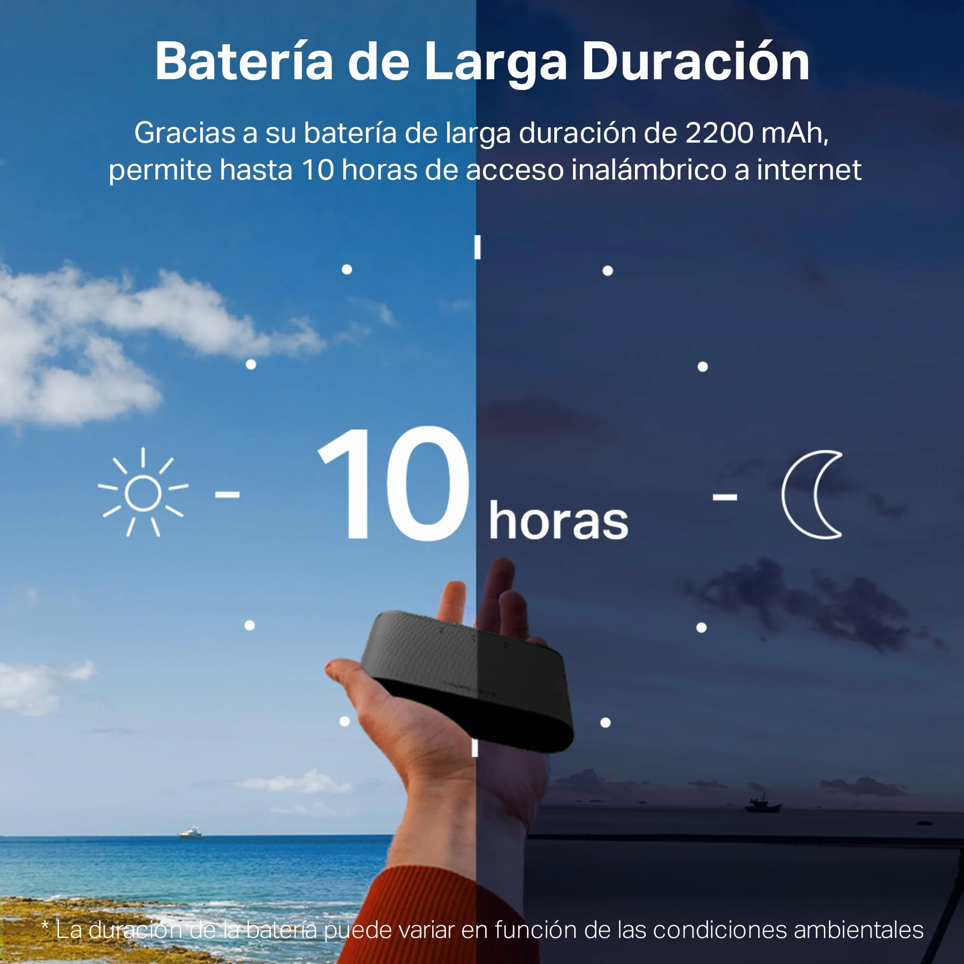 [2024 Neuvo] Mercusys MT110 - Router 4G móvil, 4G Mi-Fi LTE Cat 4 150 Mbps, Batería de 2100 mAh, Conexión hasta 10 Dispositivos, Play y Plug con Tarjeta Nano SIM