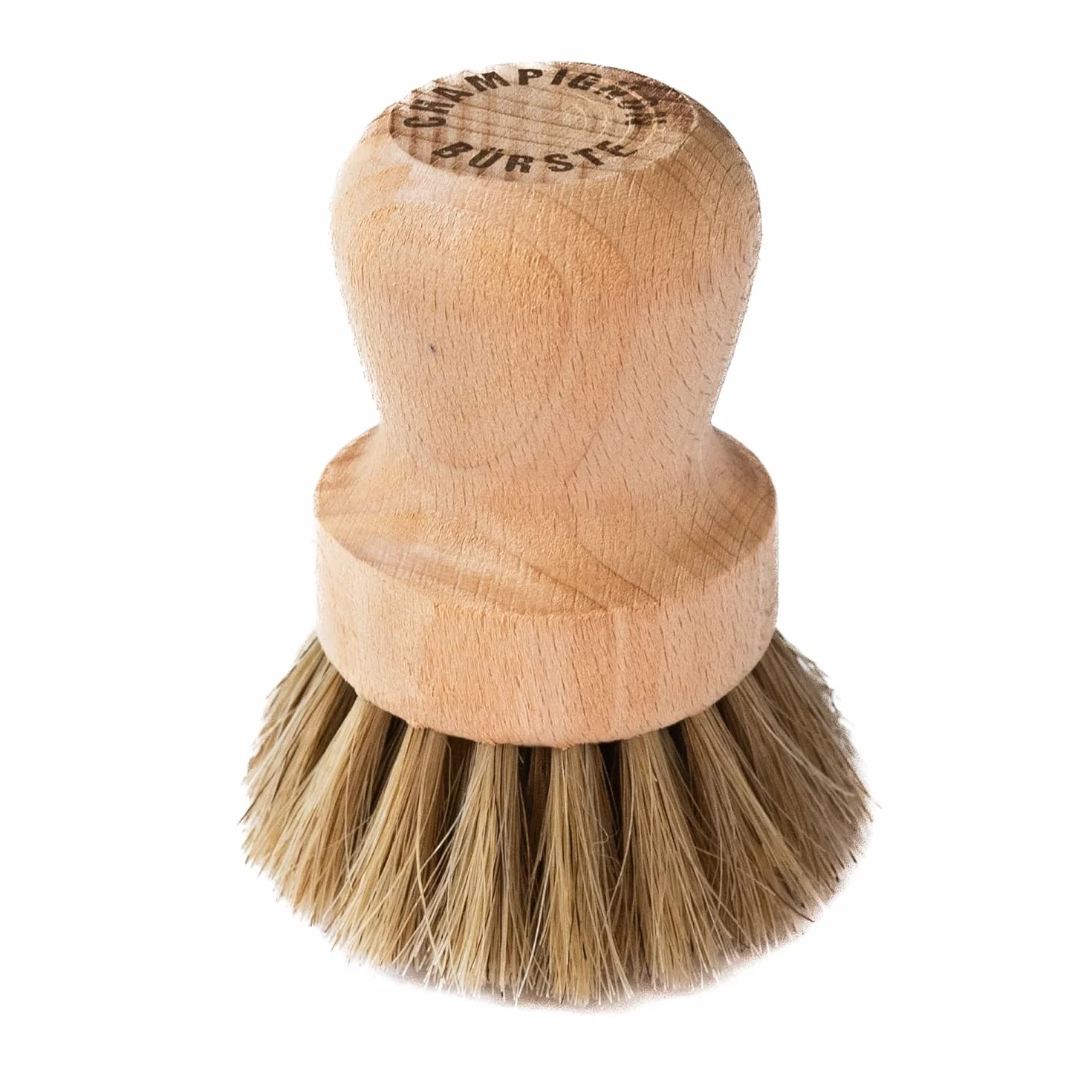 Chinchilla® Cepillo de champiñones de Madera, para Limpiar Hongos o Verduras, Adecuado para Todos los Hongos, Cepillo de Cocina, Cepillo Natural, Cepillo de Limpieza sostenible