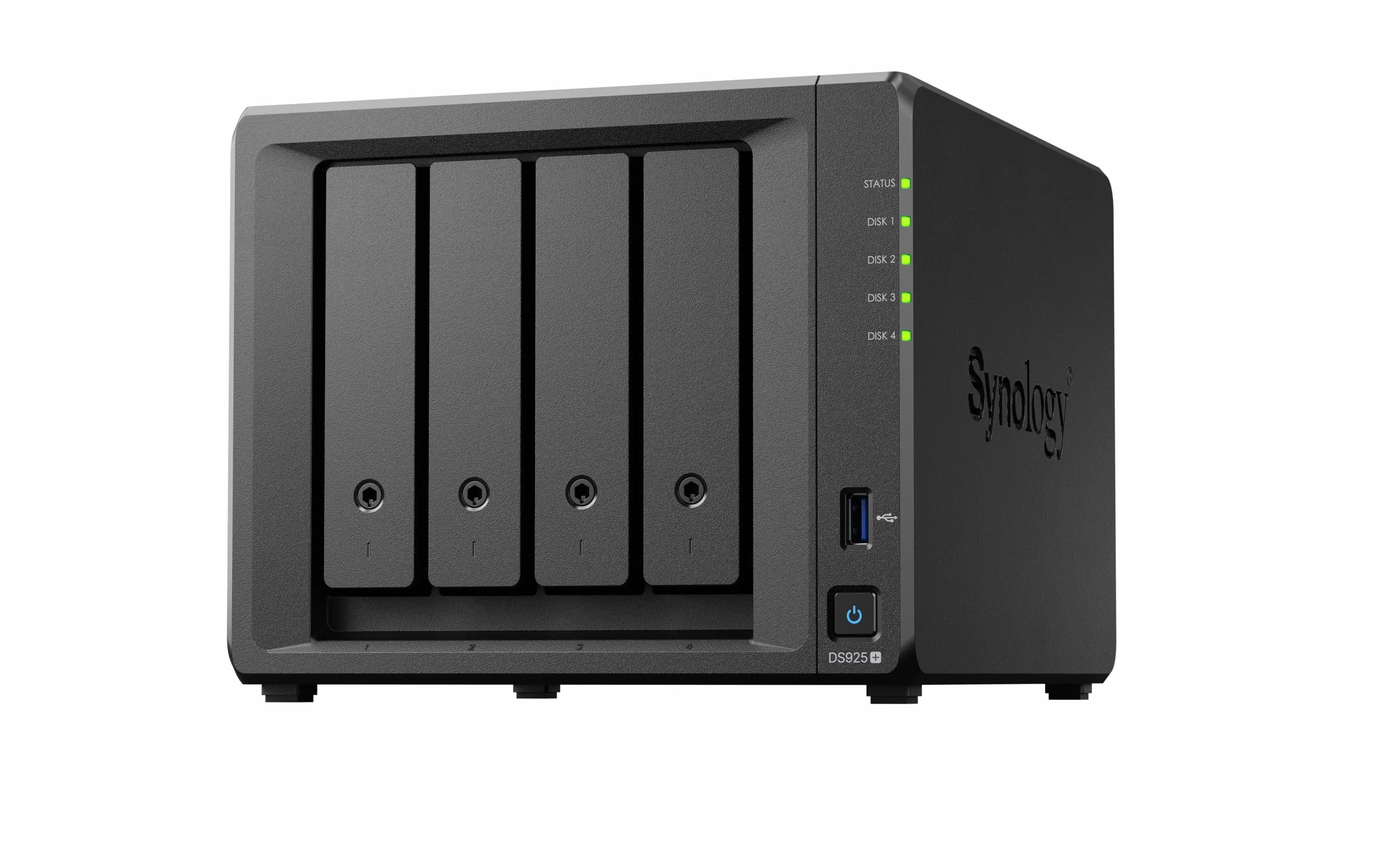 SYNOLOGY DS925+ NAS de 4 bahías con Capacidad Extensible (sin Disco)