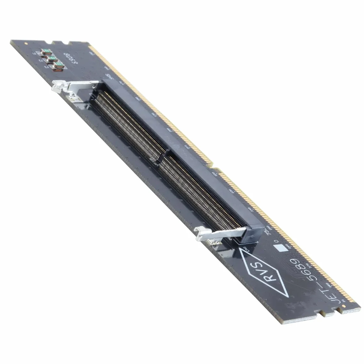 Placa Adaptadora De Protección Para Módulos De Memoria DDR5 De Portátiles Y De Escritorio.