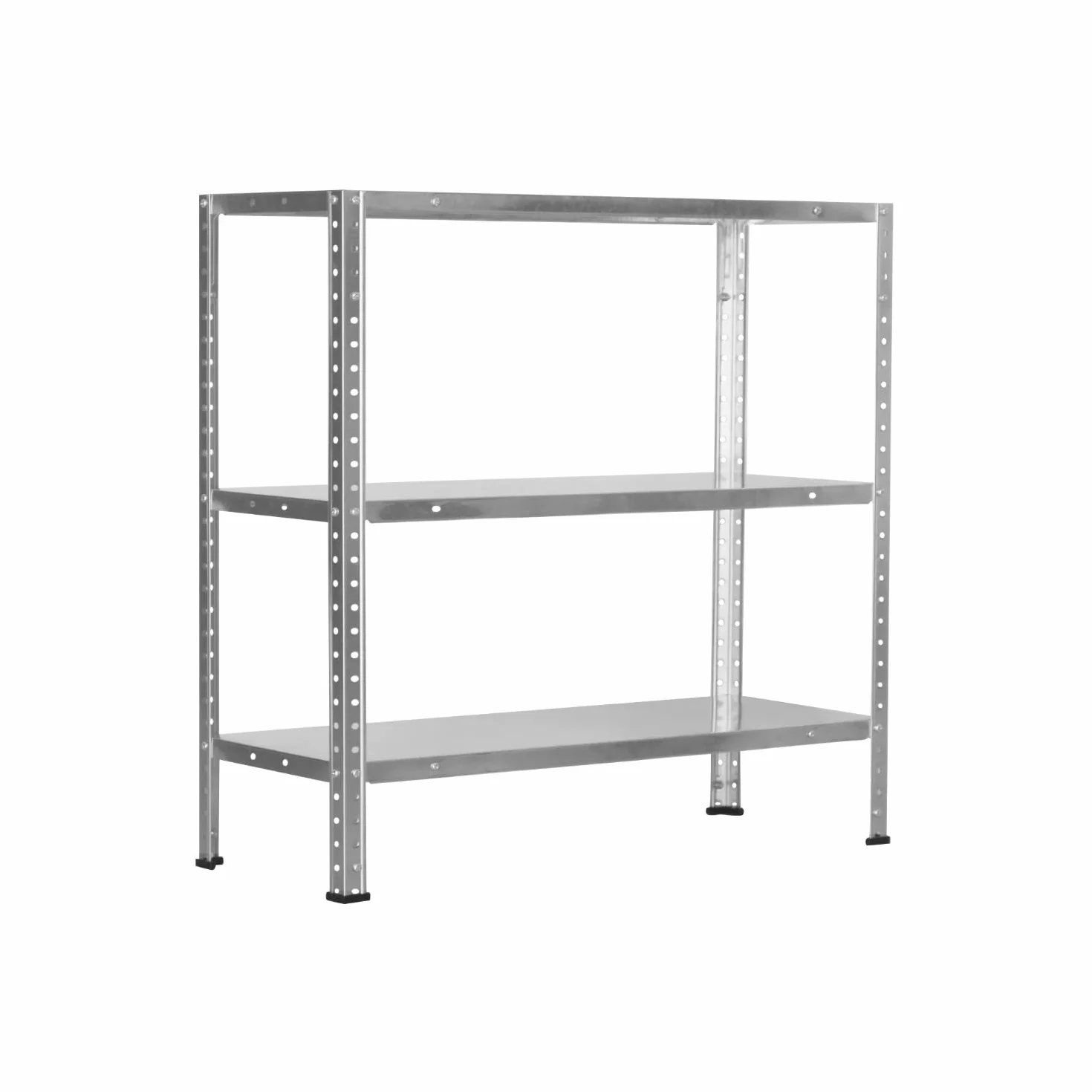 Estantería Modular Metálica SteelSmart 3 Baldas 120kg 70x30x70cm 7H SEVEN HOUSE