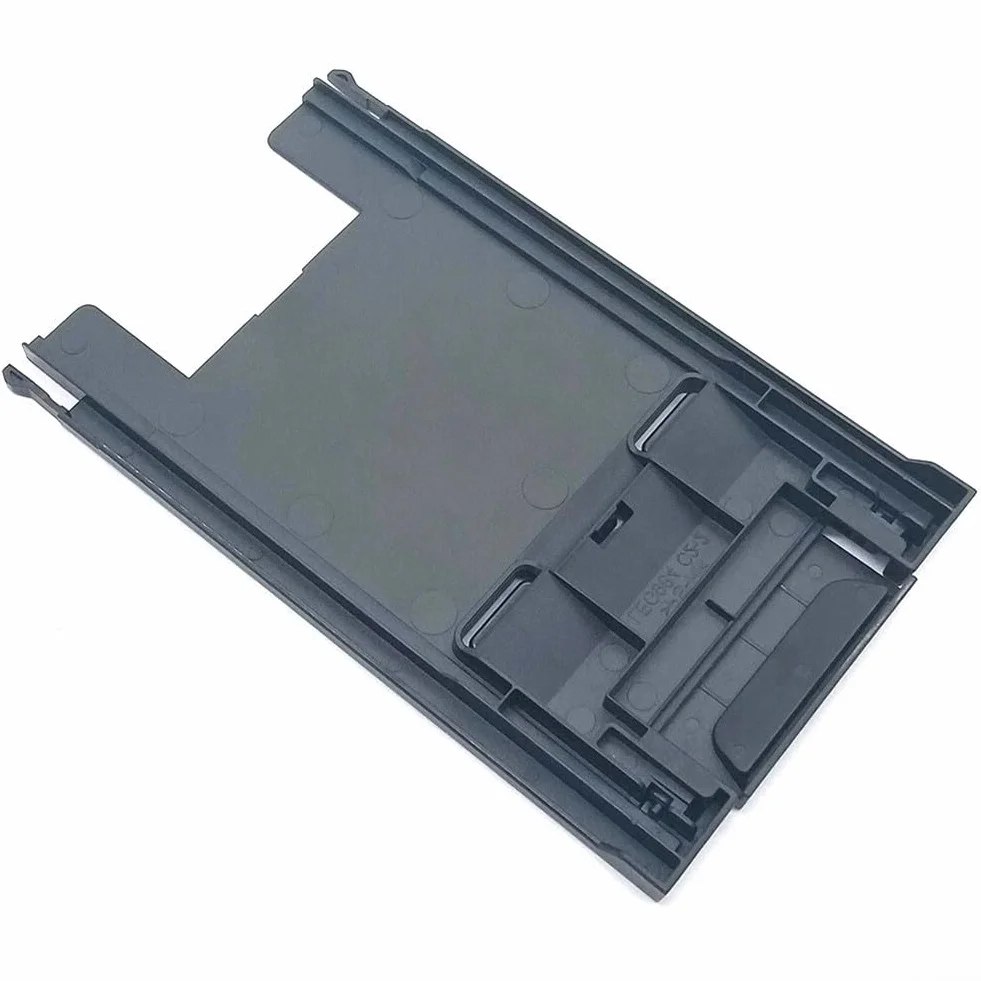 Bandeja de salida de papel compatible con impresoras DCP J100 J200 J205 J102 J105 Series ABS negro Capacidad LTR extendida con deflector antideslizante ajustable para fotos de documentos suaves