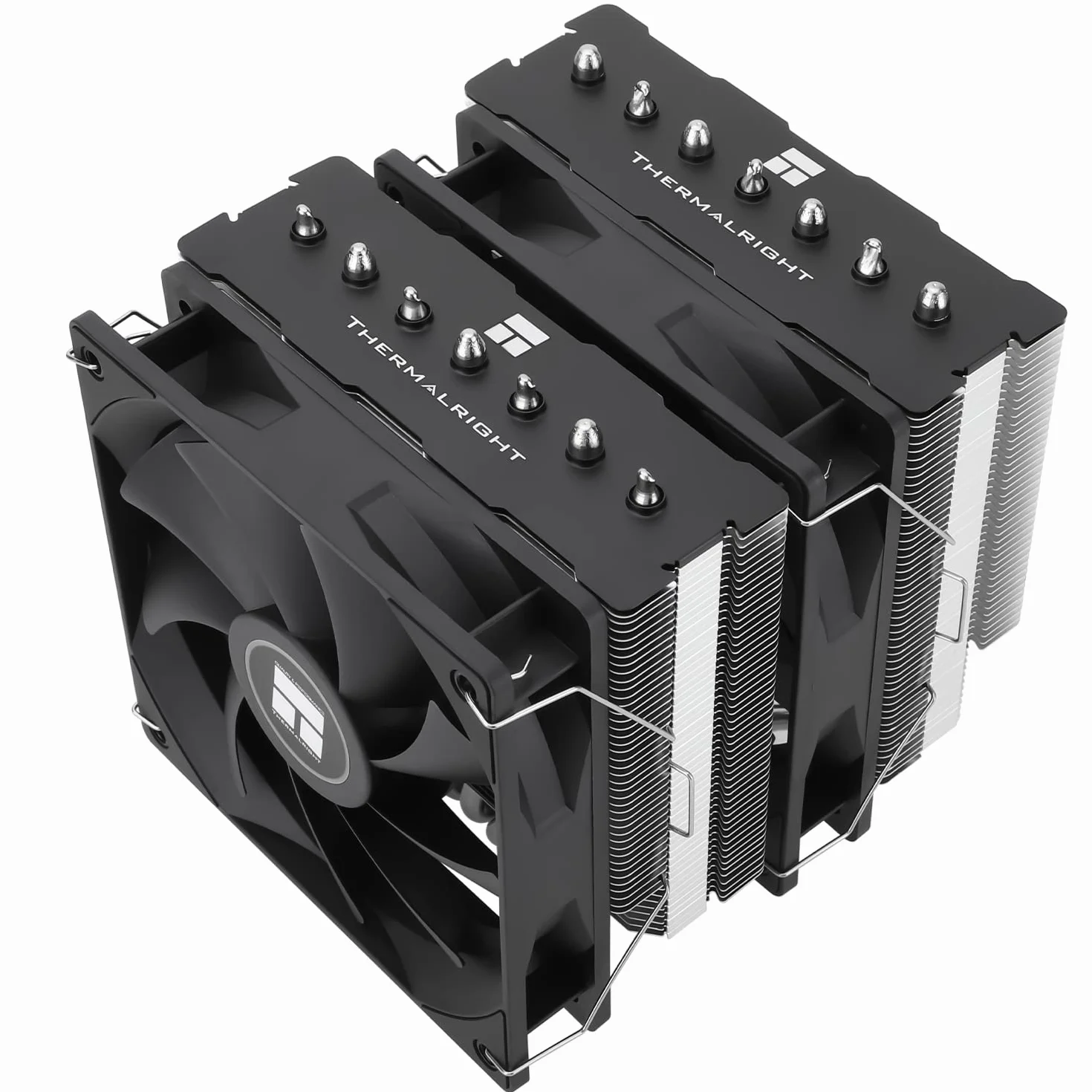 Thermalright Phantom Spirit 120 SE Enfriador de aire para CPU 7 heatpipes, doble 120 mm ventilador PWM, AGHP 4.0 Technology, para AMD AM4 AM5/Intel 1700/1150/1151/1200