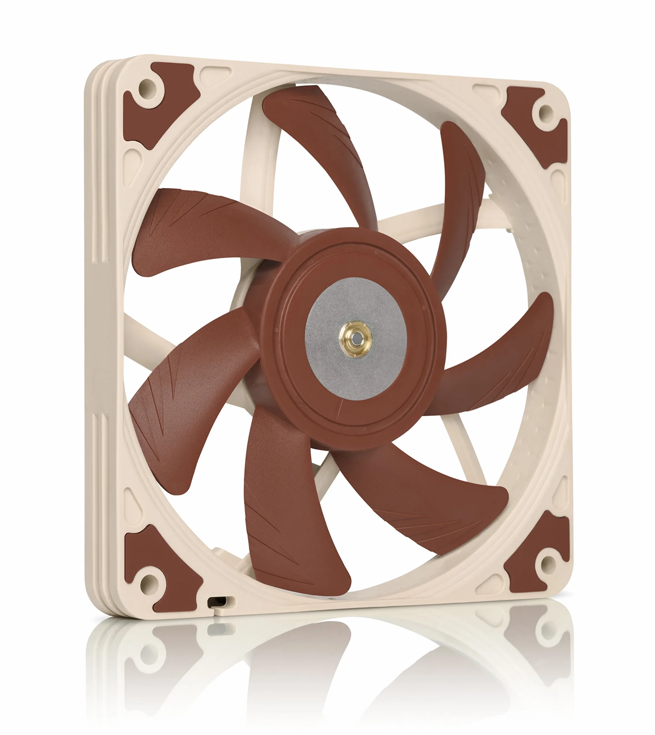 Noctua NF-A12x15 FLX, Ventilador Silencioso y Delgado, 3 Pines (120x15 mm, Marrón)