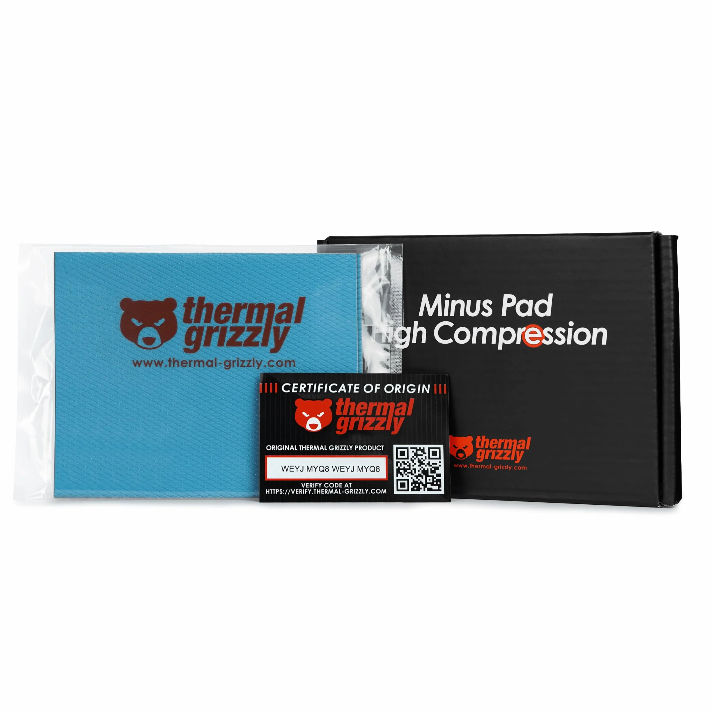 Thermal Grizzly Minus Pad High Compression - 120 x 100 x 3,0 mm, 2 St?ck