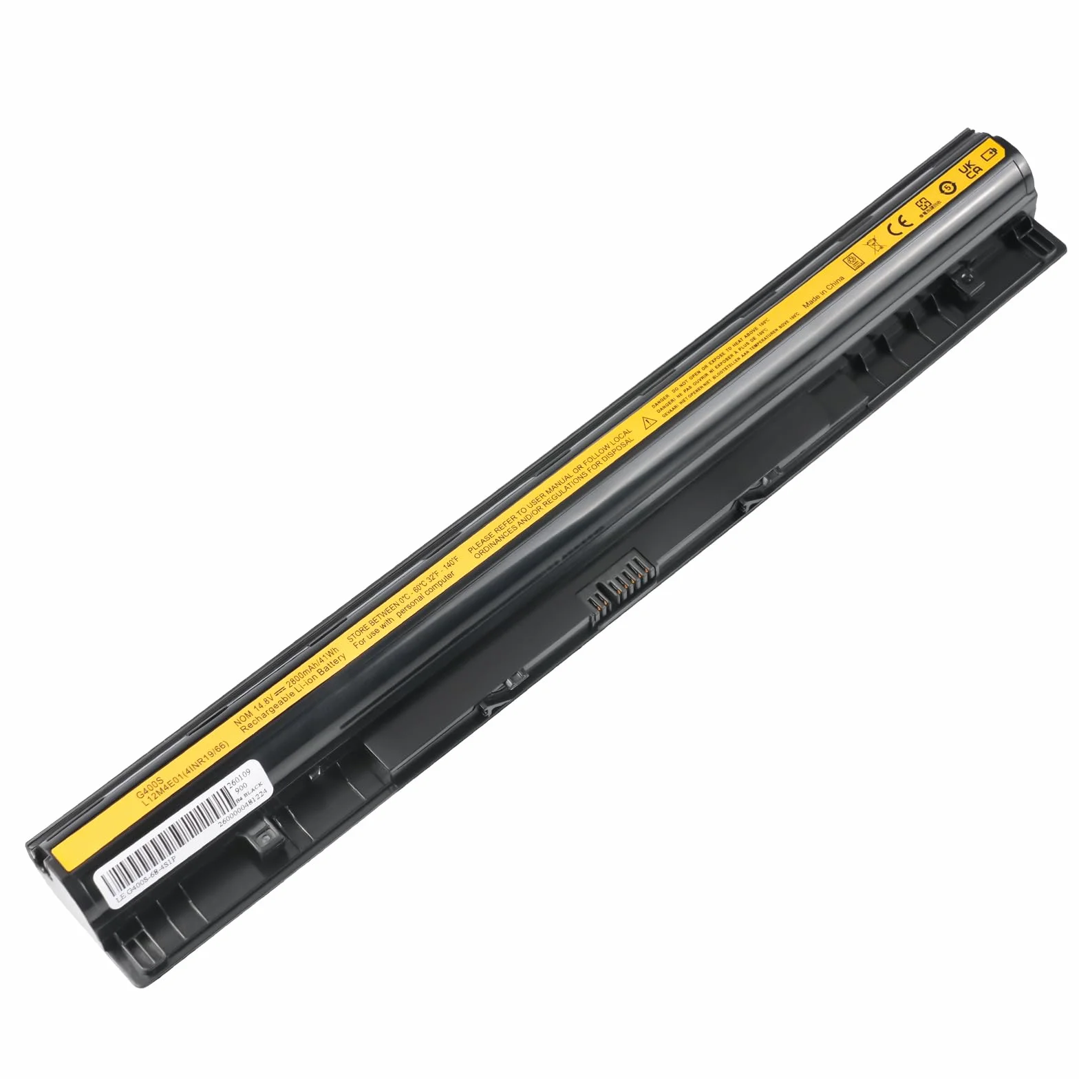 2800mAh L12S4E01 L12M4E01 Batería para Lenovo G50 G50-45 Z50 Z70 Z50-70 Z70-80 G50-30 G50-70 G50-80 G505S G500S Z50-75 G400S L12M4A02 L12L4A02 L12S4A02 L12L4E01