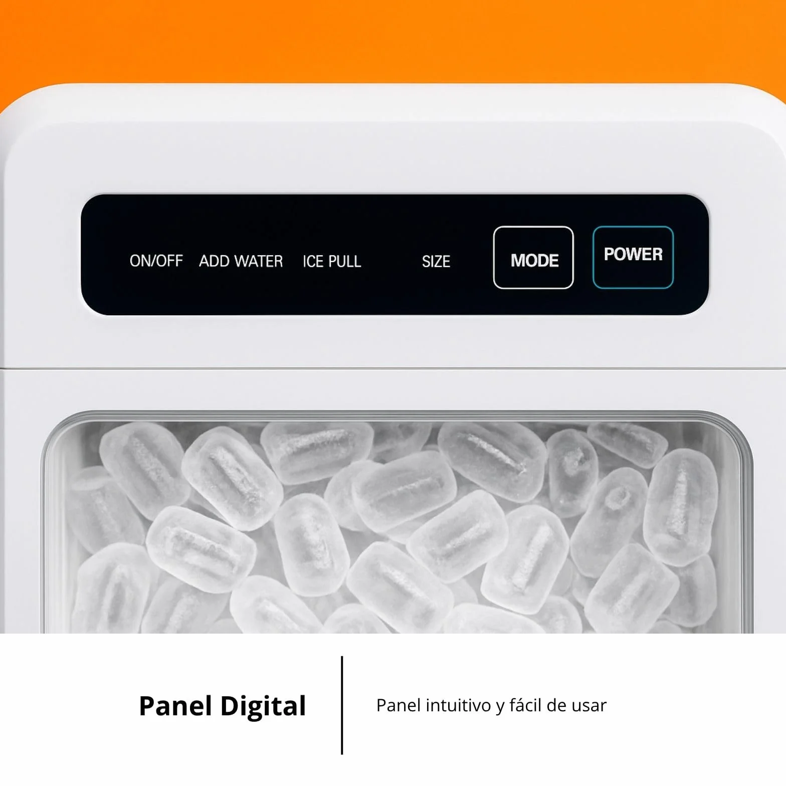 Corberó Máquina de Hielo Automática CMICE12 12 Kg/24h 1,3L Blanco