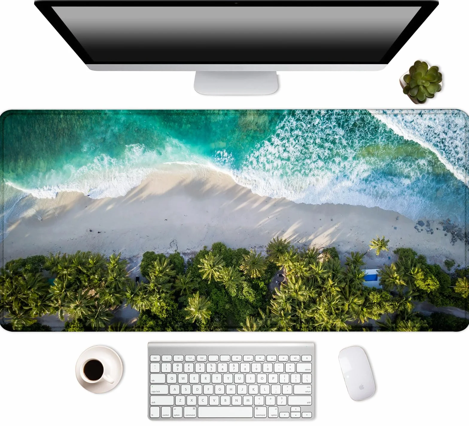 Alfombrilla de mouse grande para juegos (31.5 x 13.7 pulgadas), alfombrilla de mouse estable extendida con bordes cosidos, alfombrilla de escritorio, alfombrilla de escritorio para el