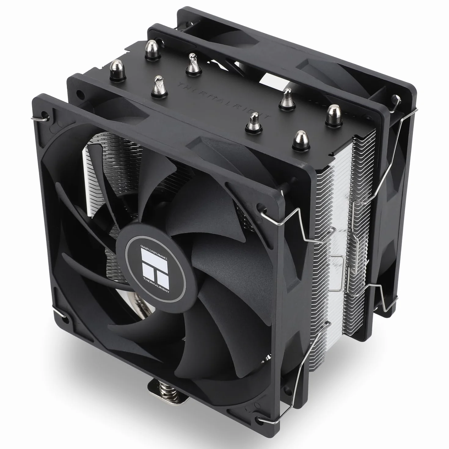 TR Assassin X 120R SE PLUS Ventilador para CPU, Tubos de calor de 4×6mm, Ventiladores PWM silenciosos de 120mm Enfriador de aire para CPU con rodamientos S-FDB, Tecnología AGHP, para AMD AM4 AM5/Intel