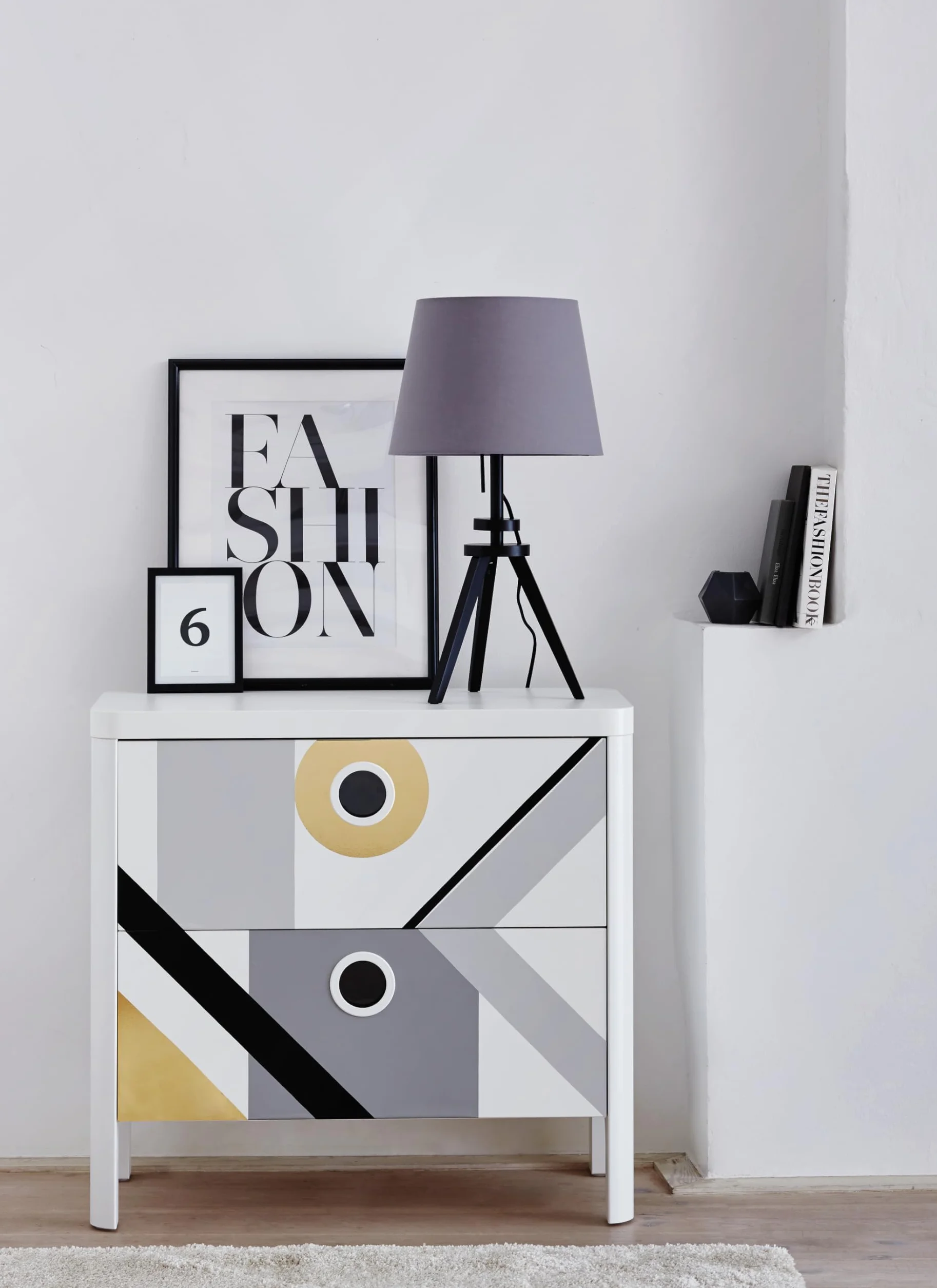 d-c-fix vinilo adhesivo decorativo Blanco 67,5 cm x 2 m film para muebles cocina armarios