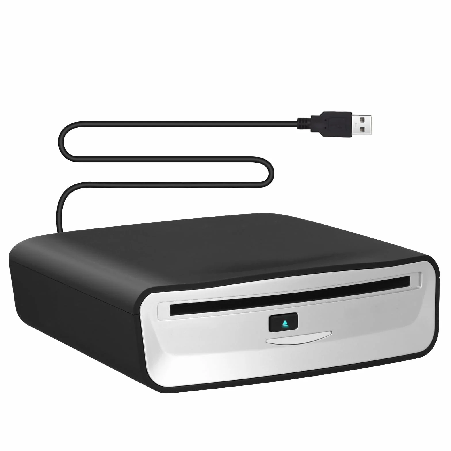 Reproductor de CD/DVD USB Externo para Coche, portátil y TV - Reproductor de CD Plug & Play Puerto USB, Unidad óptica portátil estéreo de Coche, Ordenador, Reproductor Multimedia - Navegador Original