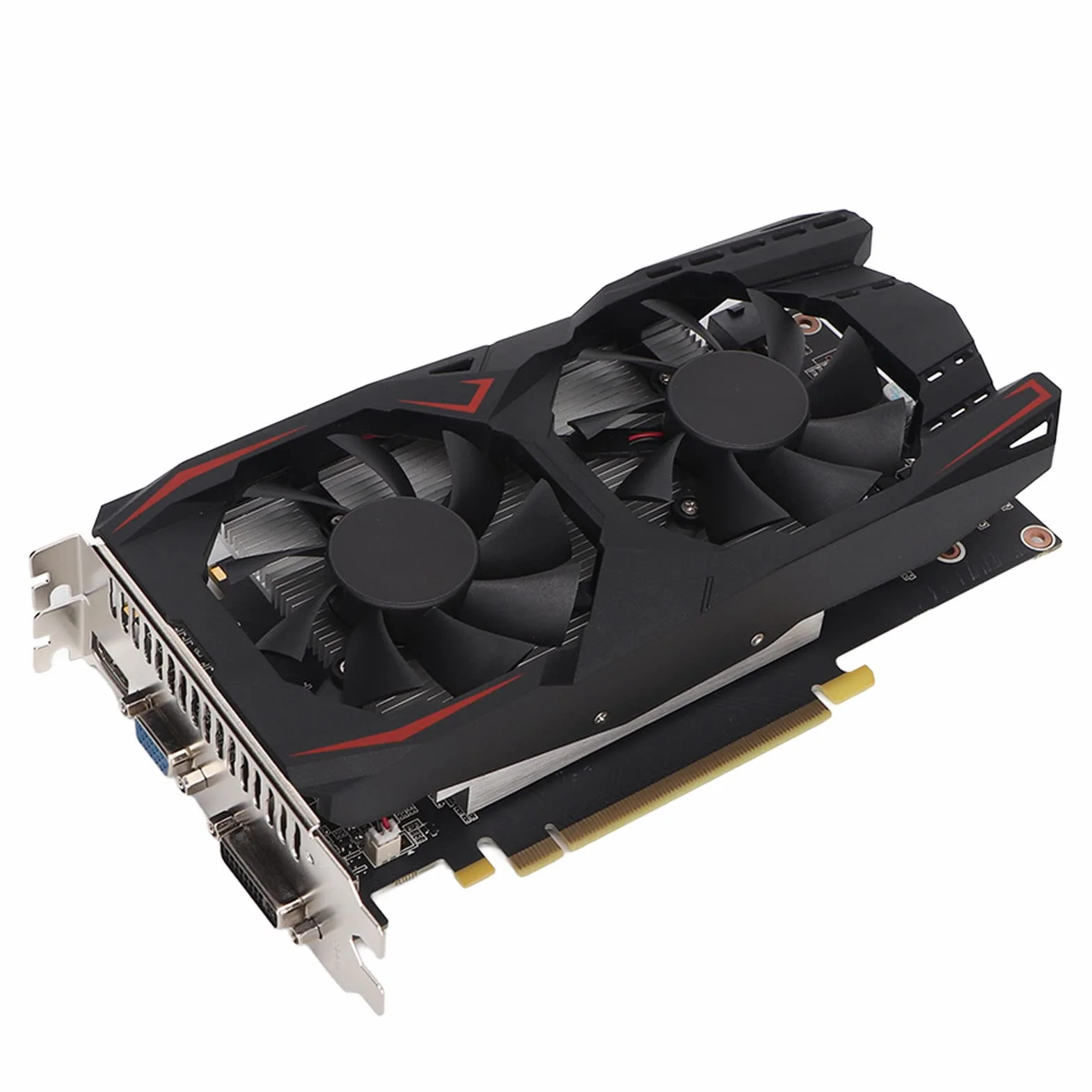 VBESTLIFE Tarjeta Gráfica GTX550Ti, 3GB 192Bit GDDR5 3400MHZ Tarjeta Gráfica para Juegos de Computadora de Escritorio, PCI Express 2.0, Ventilador de Refrigeración Dual