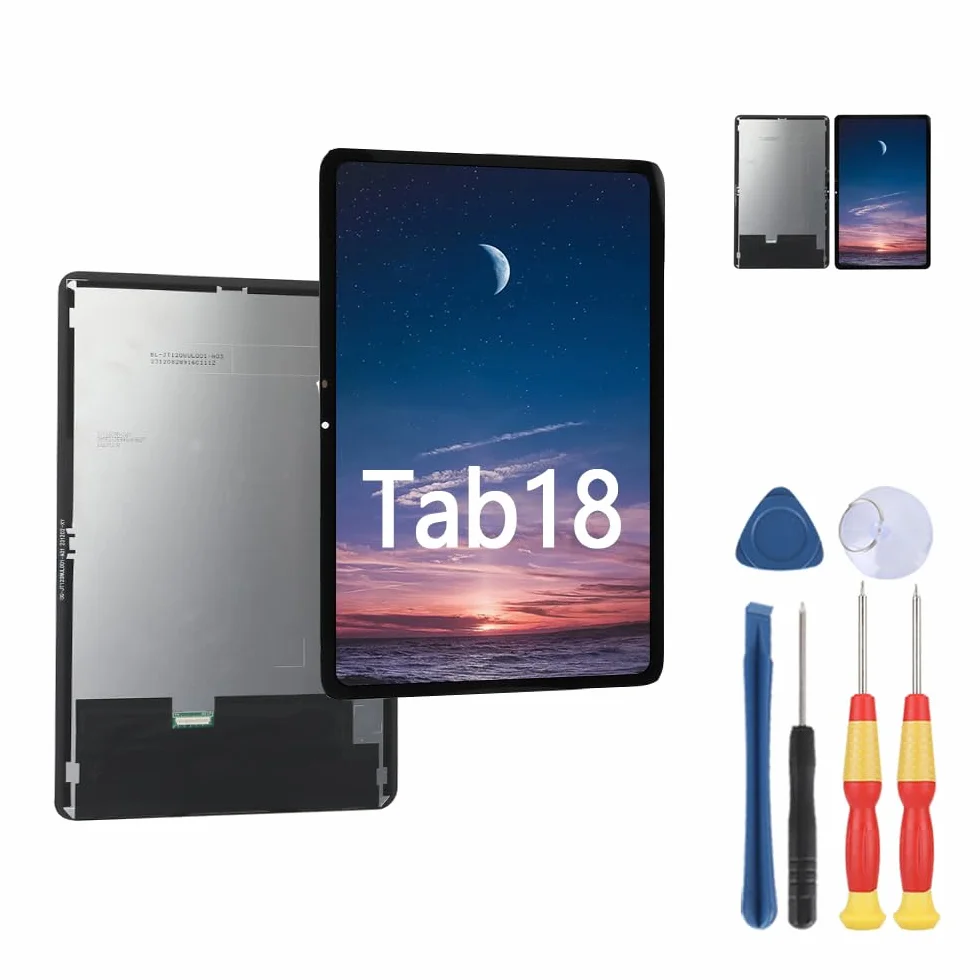 Pantalla táctil para Blackview Tab 18 LCD que reemplaza las piezas con herramientas.