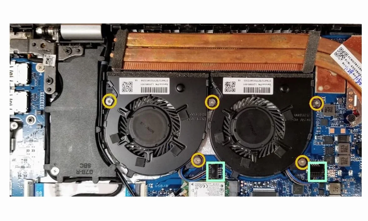 Ventilador de refrigeración de CPU para HP Pavilion 15-CS, 15-CW, NP: L23895-001, L25585-001, L23994-001 (memoria gráfica discreta)