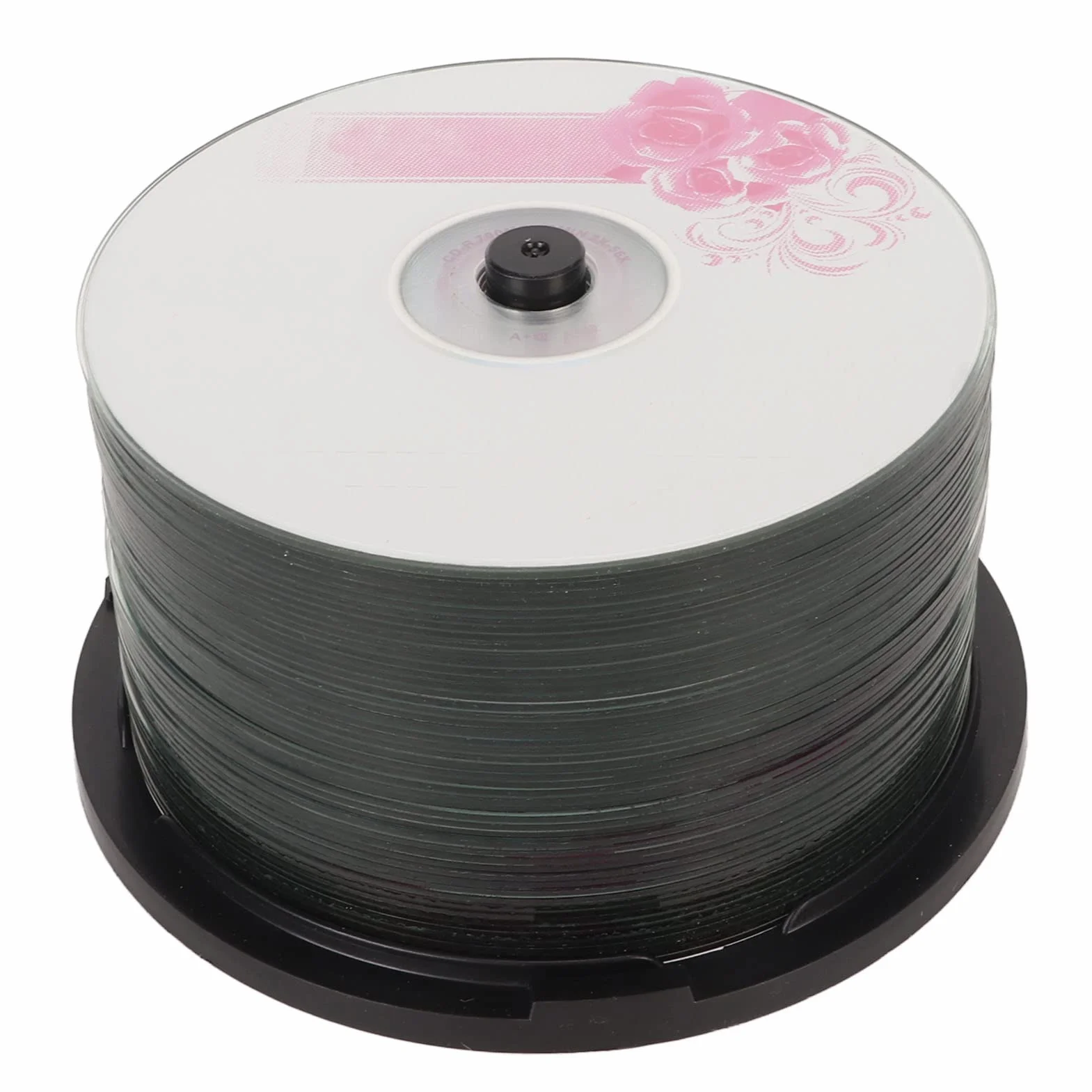 Bewinner Discos CD-R Vírgenes, Disco Grabable 52X de 700 MB, CD Vírgenes para Grabar Música, Almacenar Datos de Imágenes Digitales (50 PCS)
