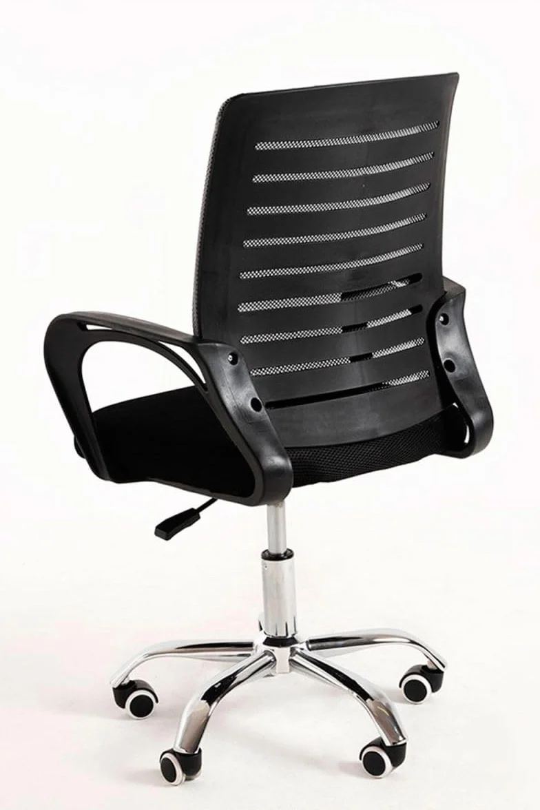 Silla de Oficina Negra Visi - Máxima Ergonomía para Escritorio y Gaming