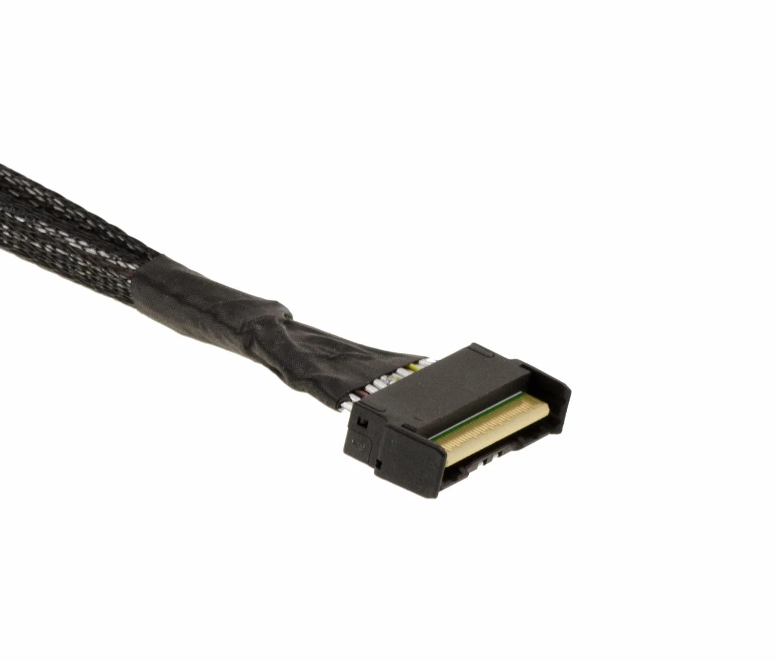 KALEA-INFORMATIQUE Cable PCIe 5.0 con conectores MCIO 8i de 74 patillas a 2x SFF-8639 de 68 patillas U2 U3 de 80 cm de longitud.
