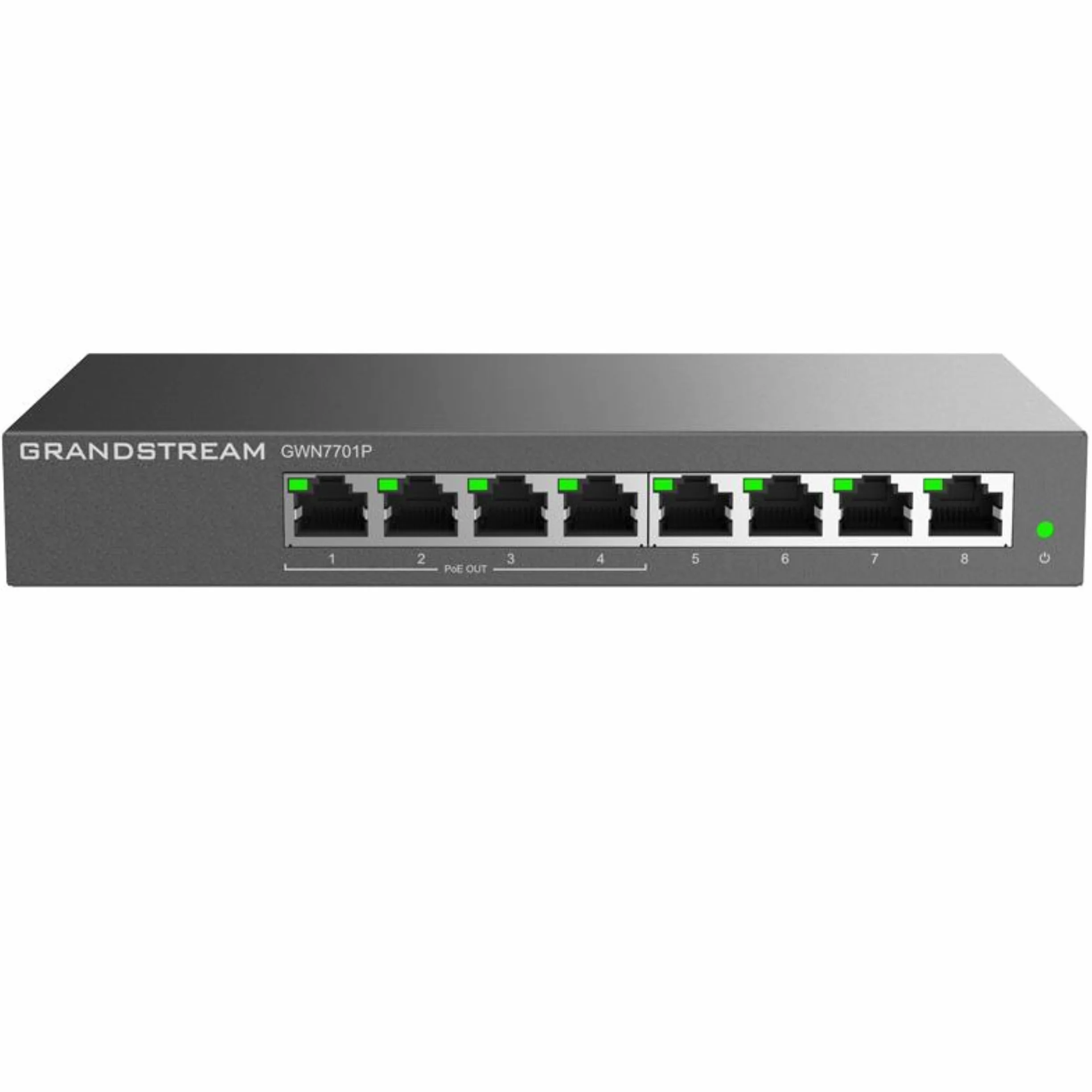 Grandstream GWN7701P Conmutador no administrado de 8 Puertos 4X PoE