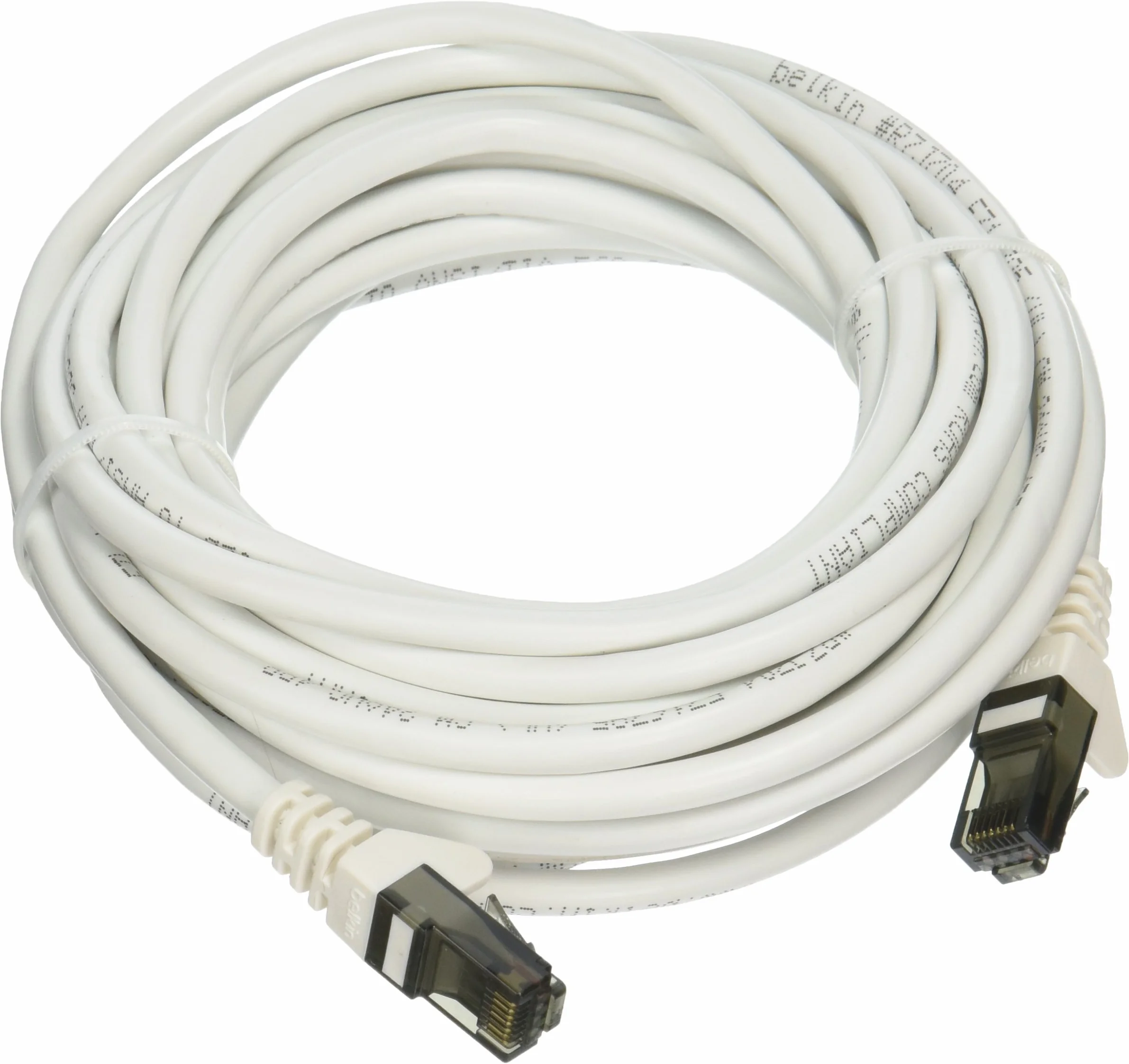 Belkin Cat. 6 UTP Patch Cable 20ft White 6m Blanco - Cable de Red (6 m, RJ-45, RJ-45, Blanco)