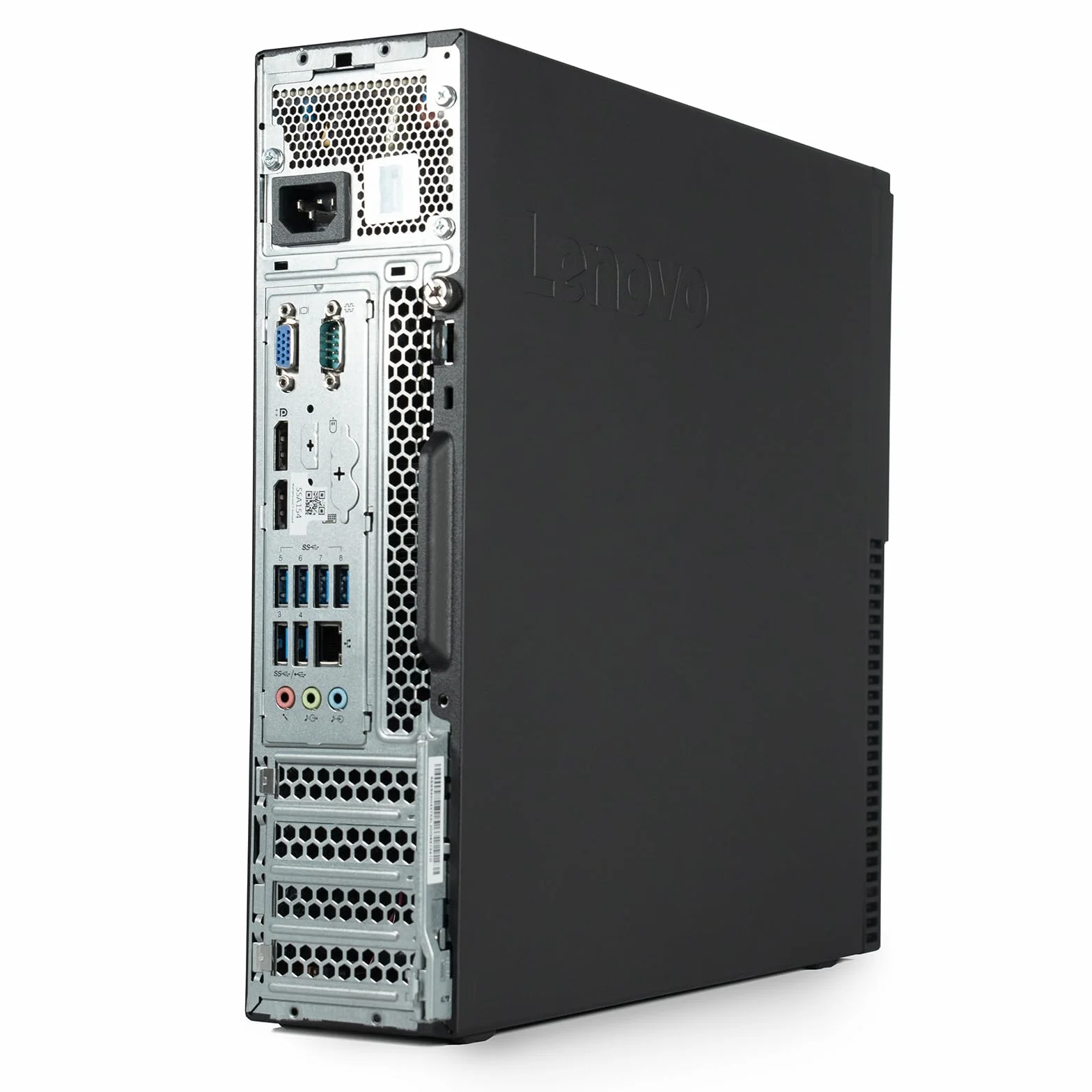 PC Sobremesa - LENOVO M73 i7, Intel Core i7-4790, 8 GB RAM, 256 GB SSD, HD Graphics, Windows 11 Pro, Schwarz