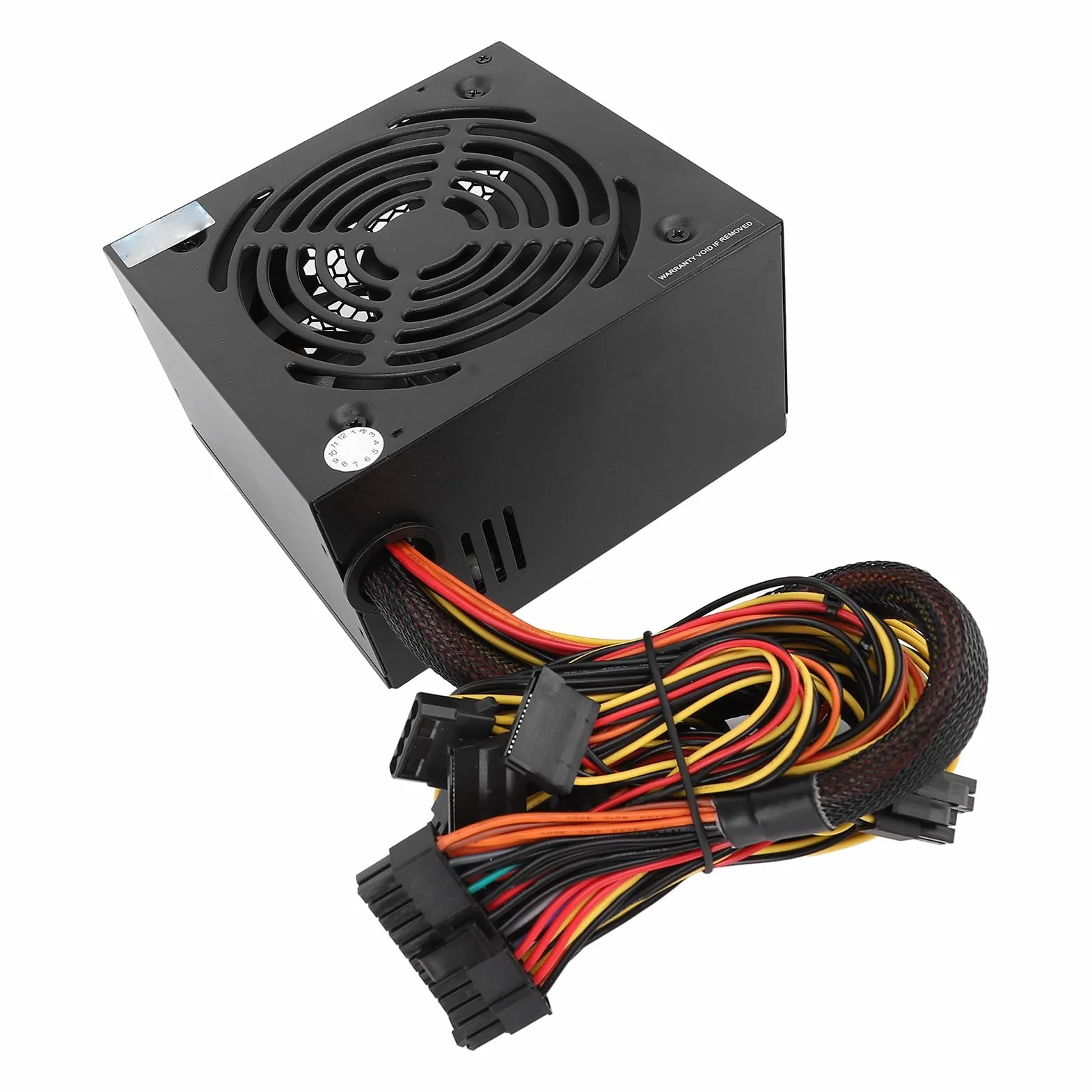 Generic Fuente de Alimentación Negra para PC de Escritorio de 300 W con Ajuste de Velocidad del Ventilador para Tarjetas Gráficas de Juegos para Usuarios de y Eficiencia Energética