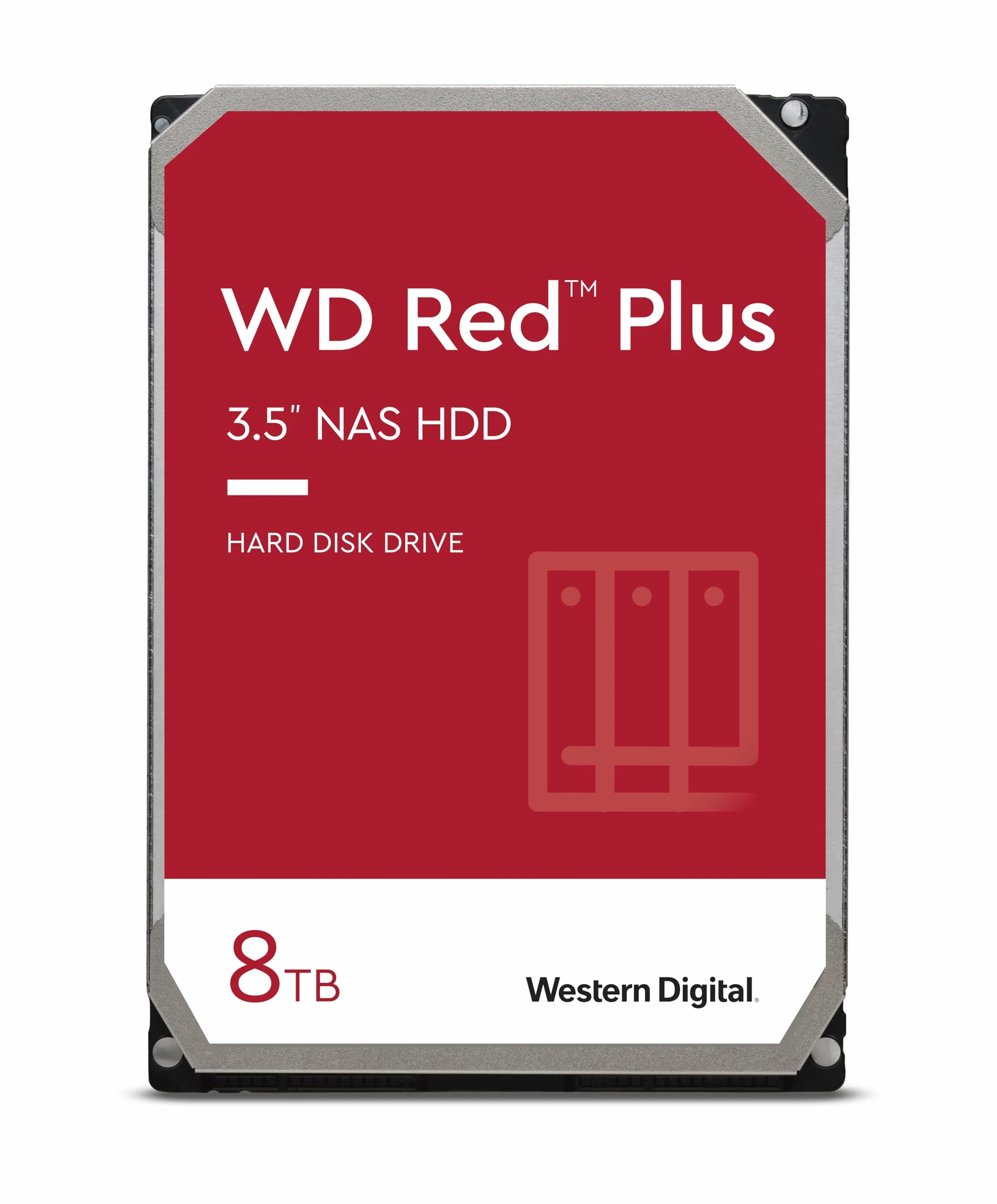 Western Digital Red Plus 3.5" 8000 GB Serial ATA III