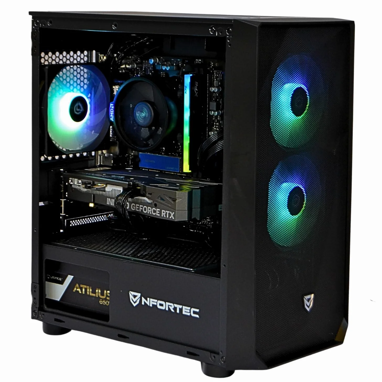 PC Gaming • TrendingPC • Intel Core I5 12400f 6 x 4,40ghz • NVIDIA RTX 5060ti 16gb• 32gb RAM DDR4 • SSD m.2 1tb • Windows 11 Pro • WiFi & Bluetooth • pc Gamer