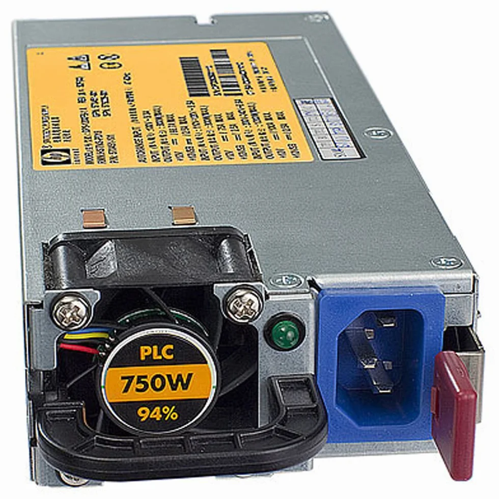 Hp - 750W Cs He (92% Efficiency) Power Supply - Nota: Para Servidores Proliant G6/G7 Que Admiten Fuentes "Common Slot". En Caso De Requerir Redundancia, Las Fuentes Deben Ser Iguales.