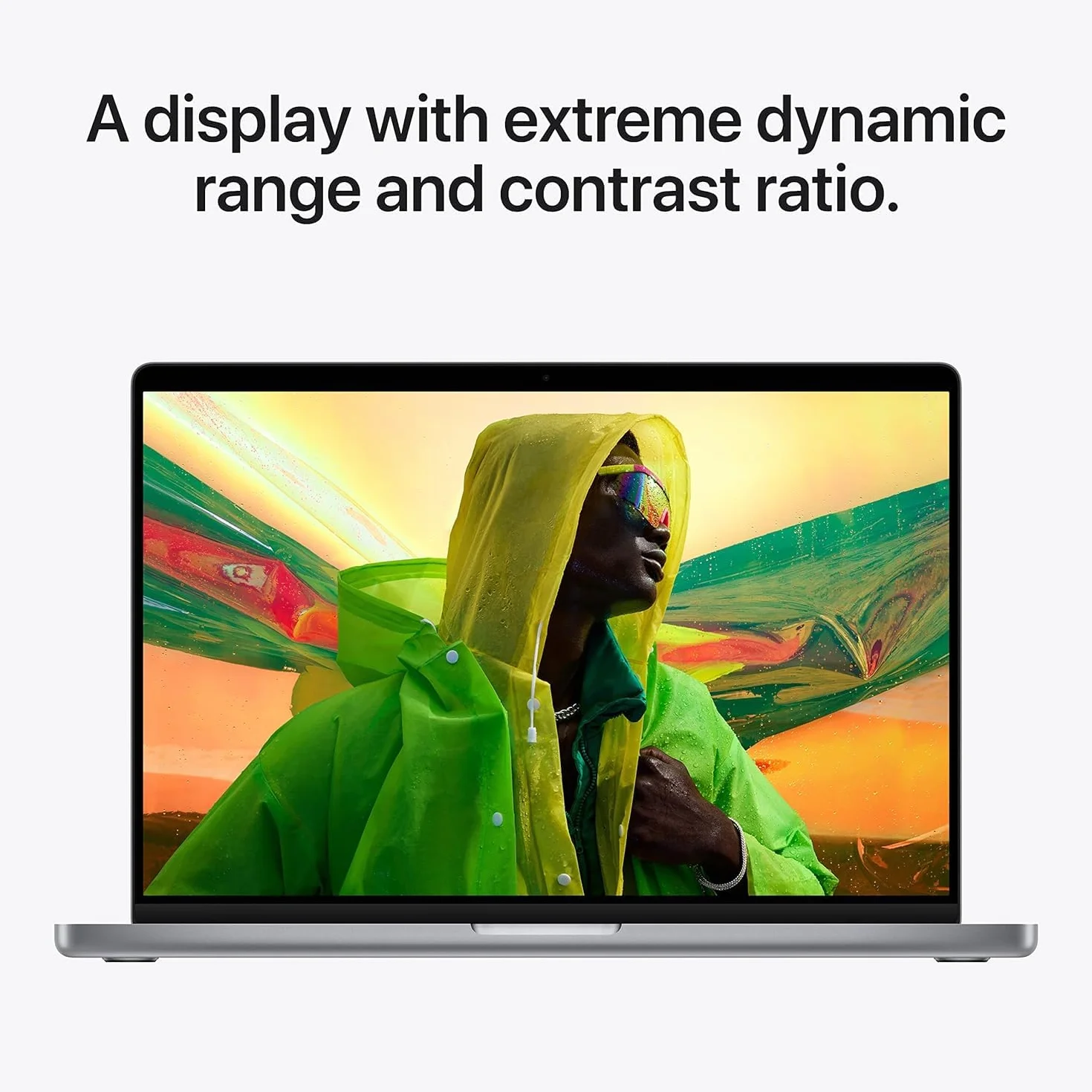 2021 Apple MacBook Pro M1 Pro (14-Pulgadas, 32GB RAM, 512GB SSD de Almacenamiento) (QWERTY Inglés) Gris Espacial (Reacondicionado)