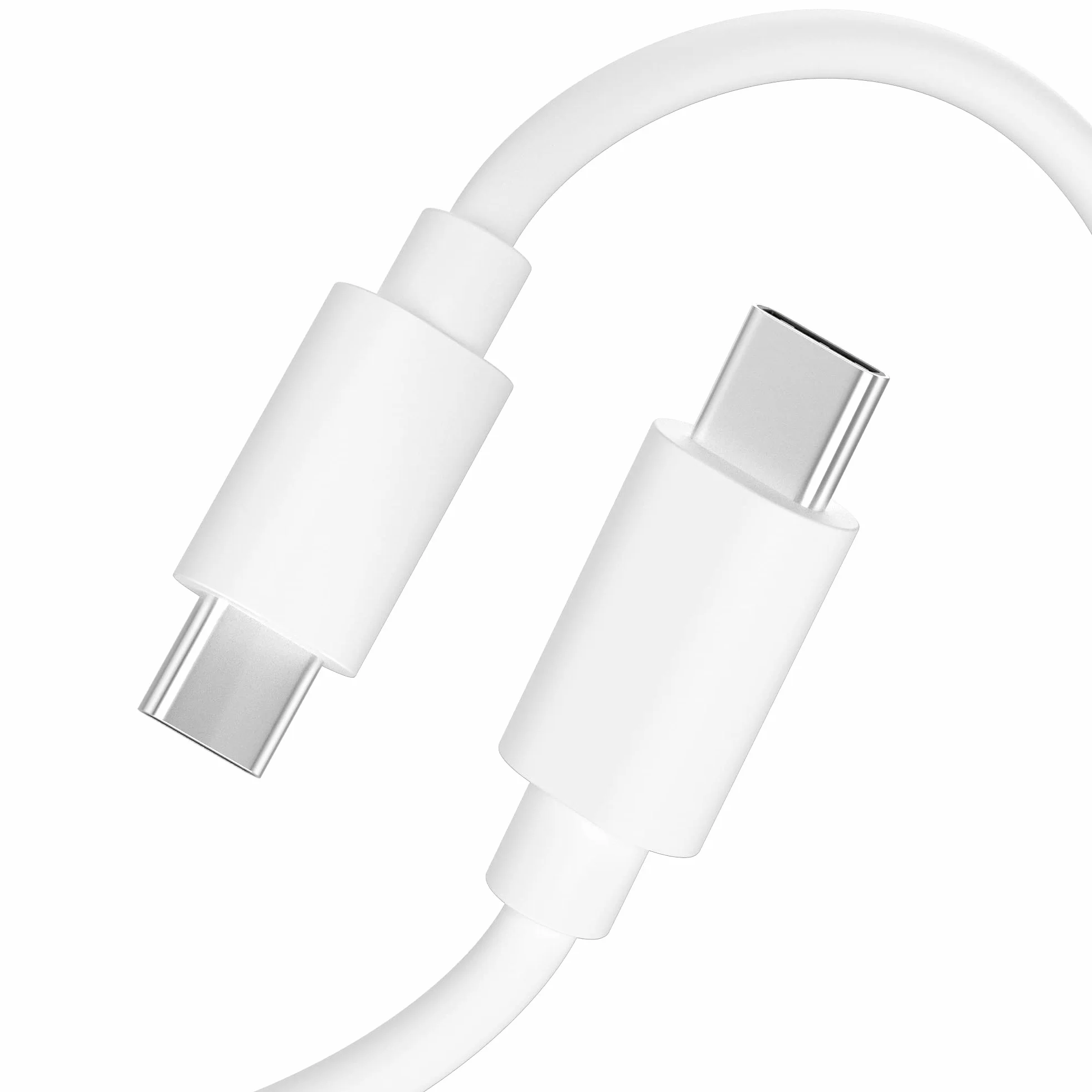 TALK WORKS - Cable USB C a USB C de 10 pies, cargador de teléfono Android resistente PD tipo C, cable de carga rápida para Samsung Galaxy S21, 20, 10, 9, 8, para Apple MacBook, iPad Pro, Switch, color