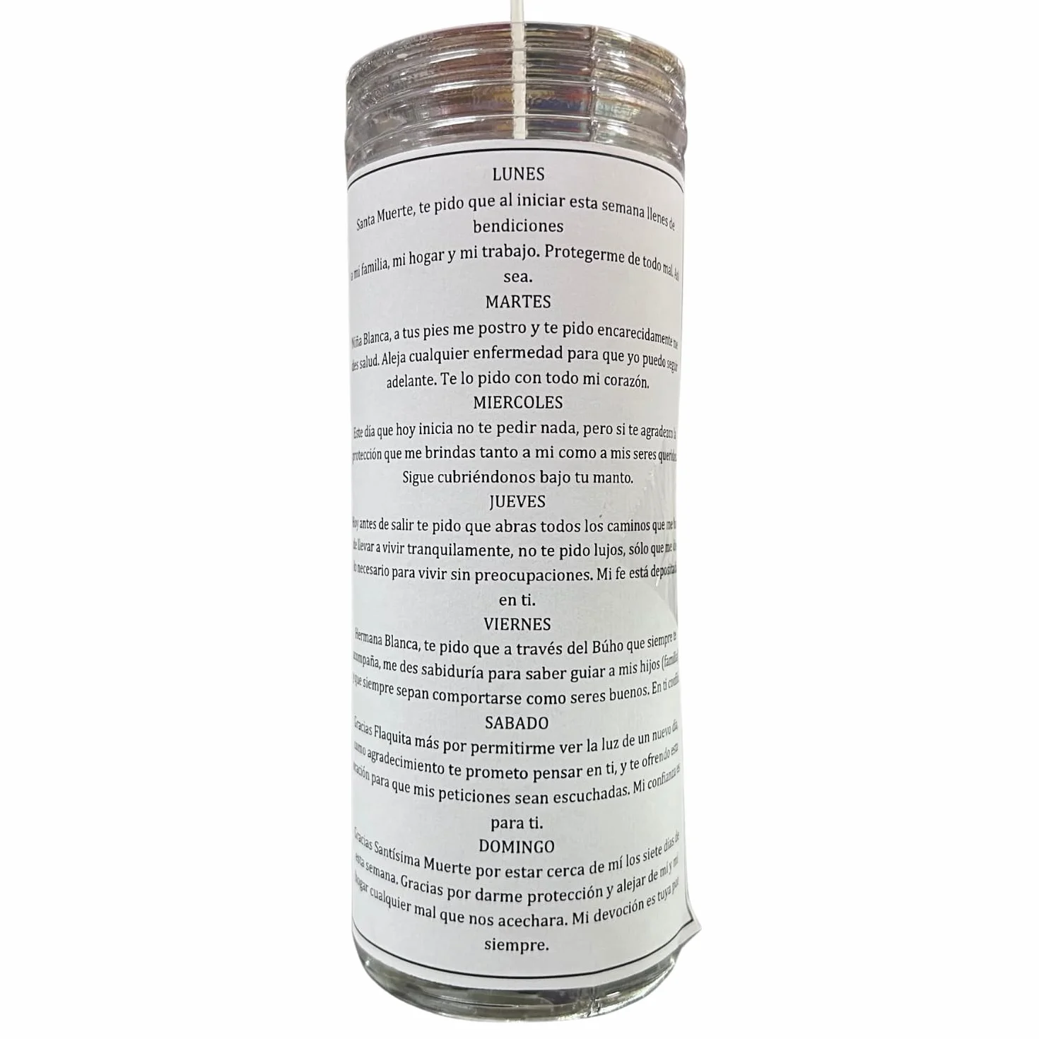 Velón Santa Muerte Petición Urgente Vela Especial Aceite Oración Resolver Casos Desesperados