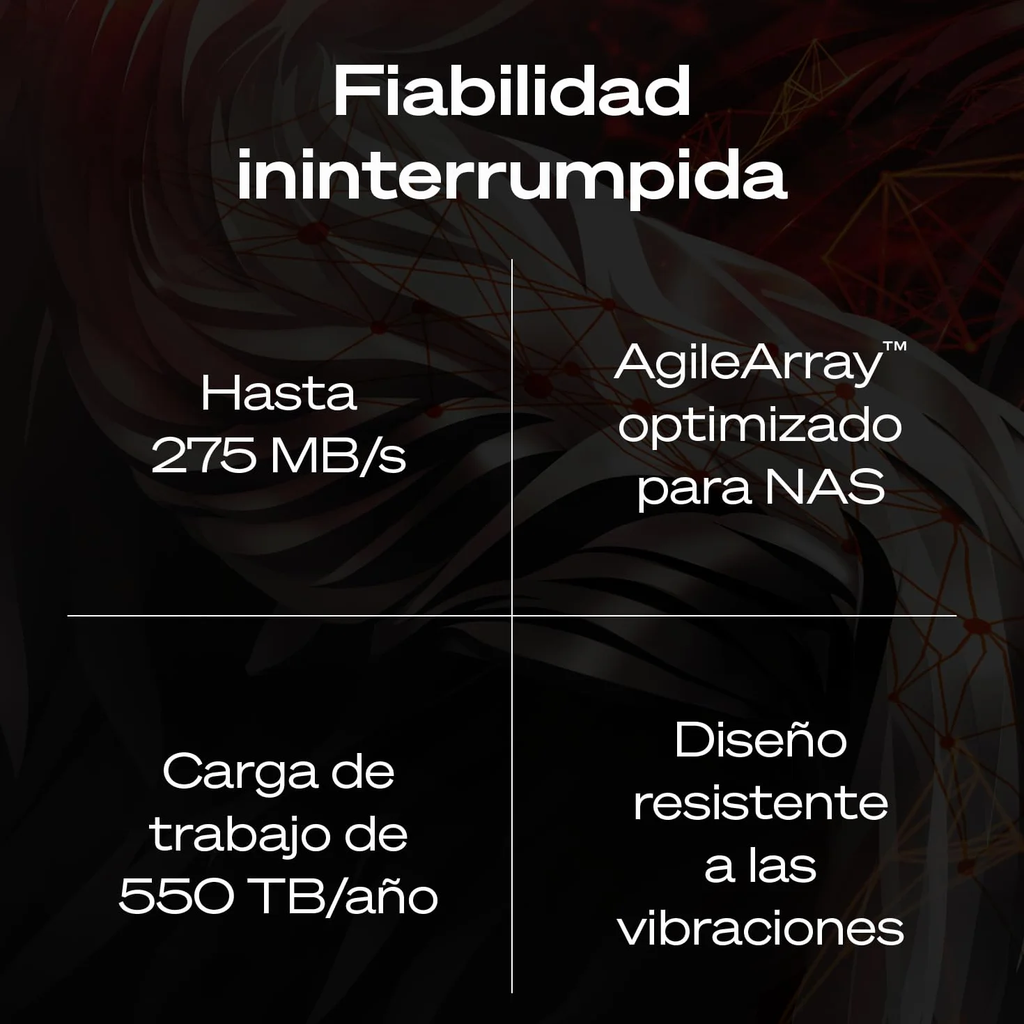 Seagate IronWolf Pro 8TB, Enterprise HDD NAS interno, CMR, SATA a 6 Gb/s, 7200 RPM, caché de 256 MB para almacenamiento conectado a red RAID, servicios Rescue, Paquete Abre-fácil (ST8000NTZ01)