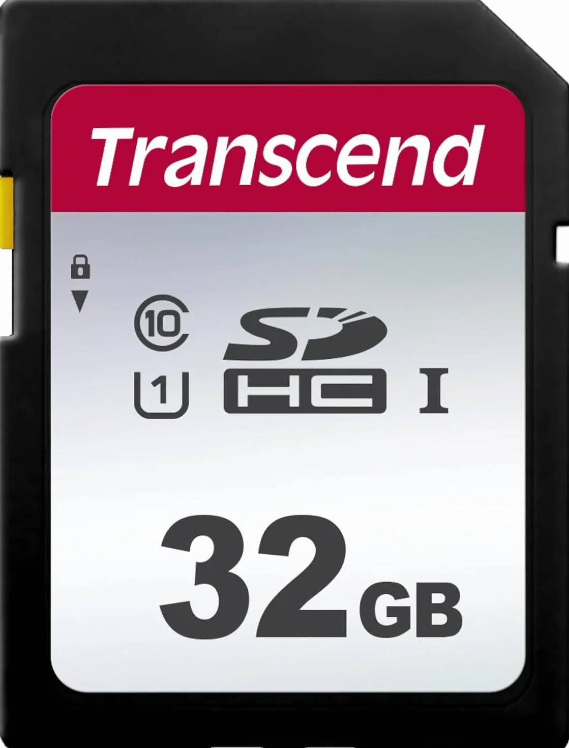 Transcend Tarjeta SDHC 32GB, U1 C10, 100MB/s, Full HD, para Cámaras Canon Nikon Sony Panasonic y Cámaras de Caza SPYPOINT TACTACAM WOSPORTS - TS32GSDC300S-E