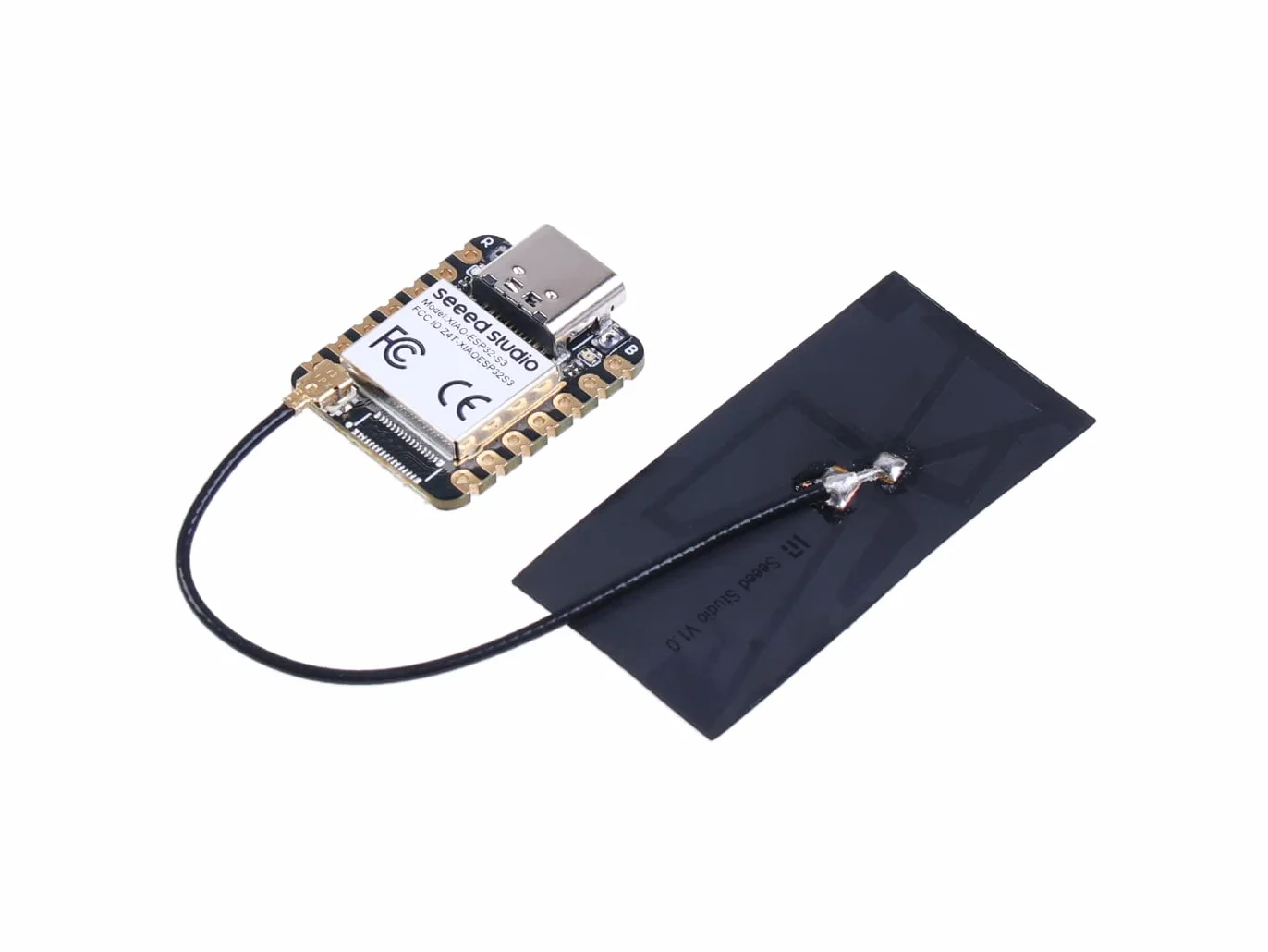 Seeed Studio XIAO ESP32S3-2.4GHz Wi-Fi, BLE 5.0, doble núcleo, carga de batería, eficiencia energética e interfaz enriquecida, ideal para hogares inteligentes, IoT, dispositivos portátiles, robótica..