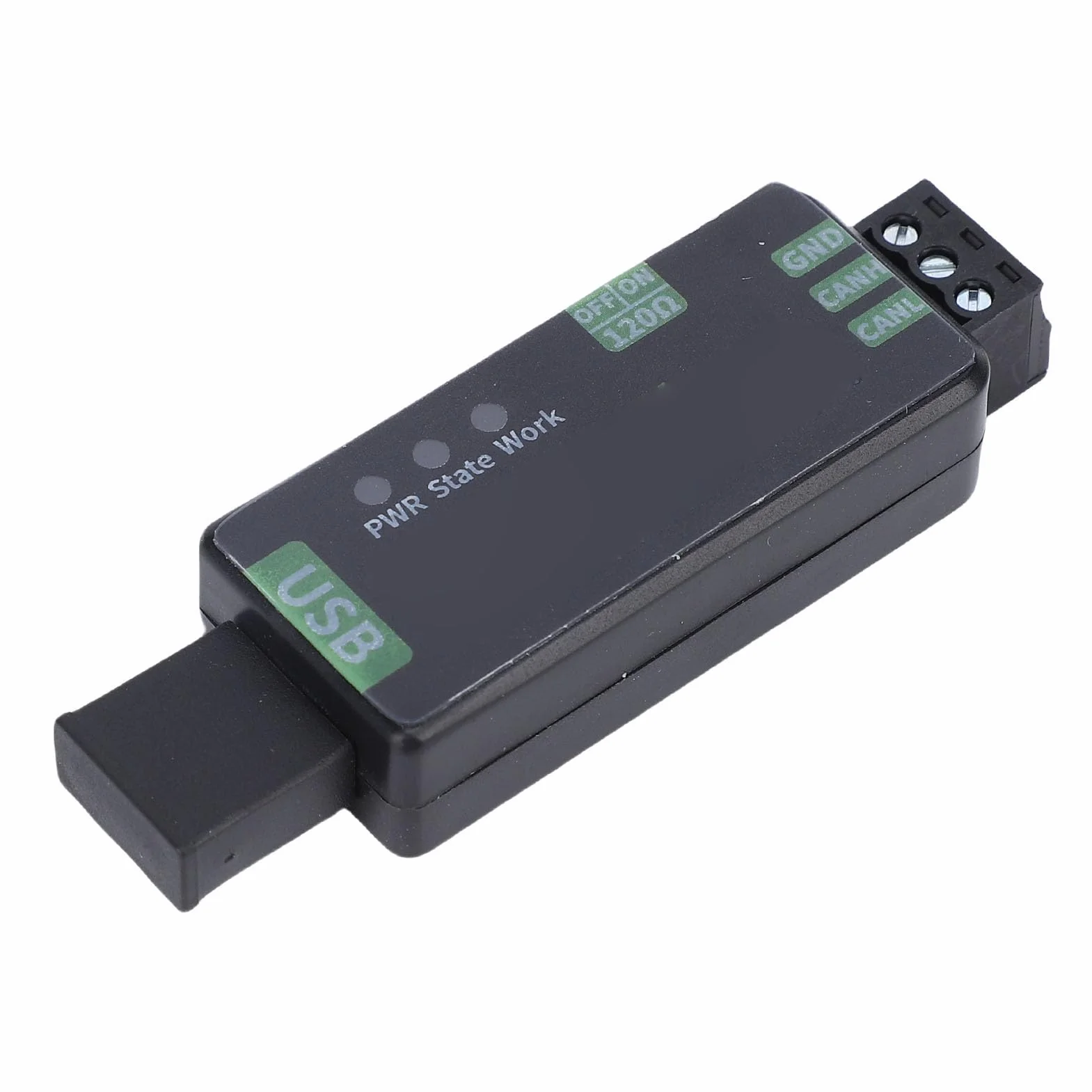 Módulo Convertidor de Bus USB a Can, Analizador Can USB CANable 2 Pro S, Dispositivo de Hardware de Código Abierto con Carcasa Protectora, Compatible con FD para Impresora 3D